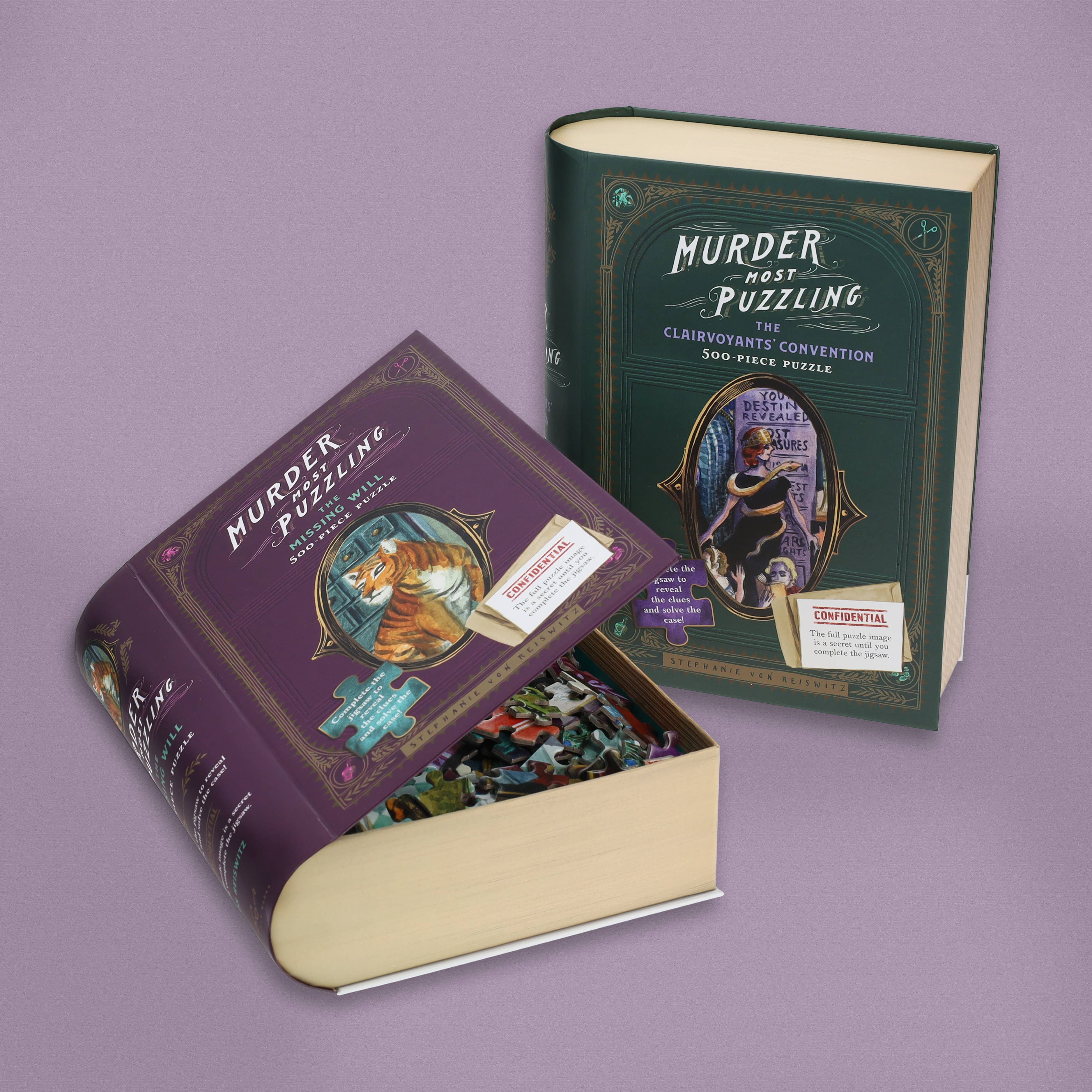 Murder Most Puzzling: The Clairvoyants' Convention 500-Piece - Image 7