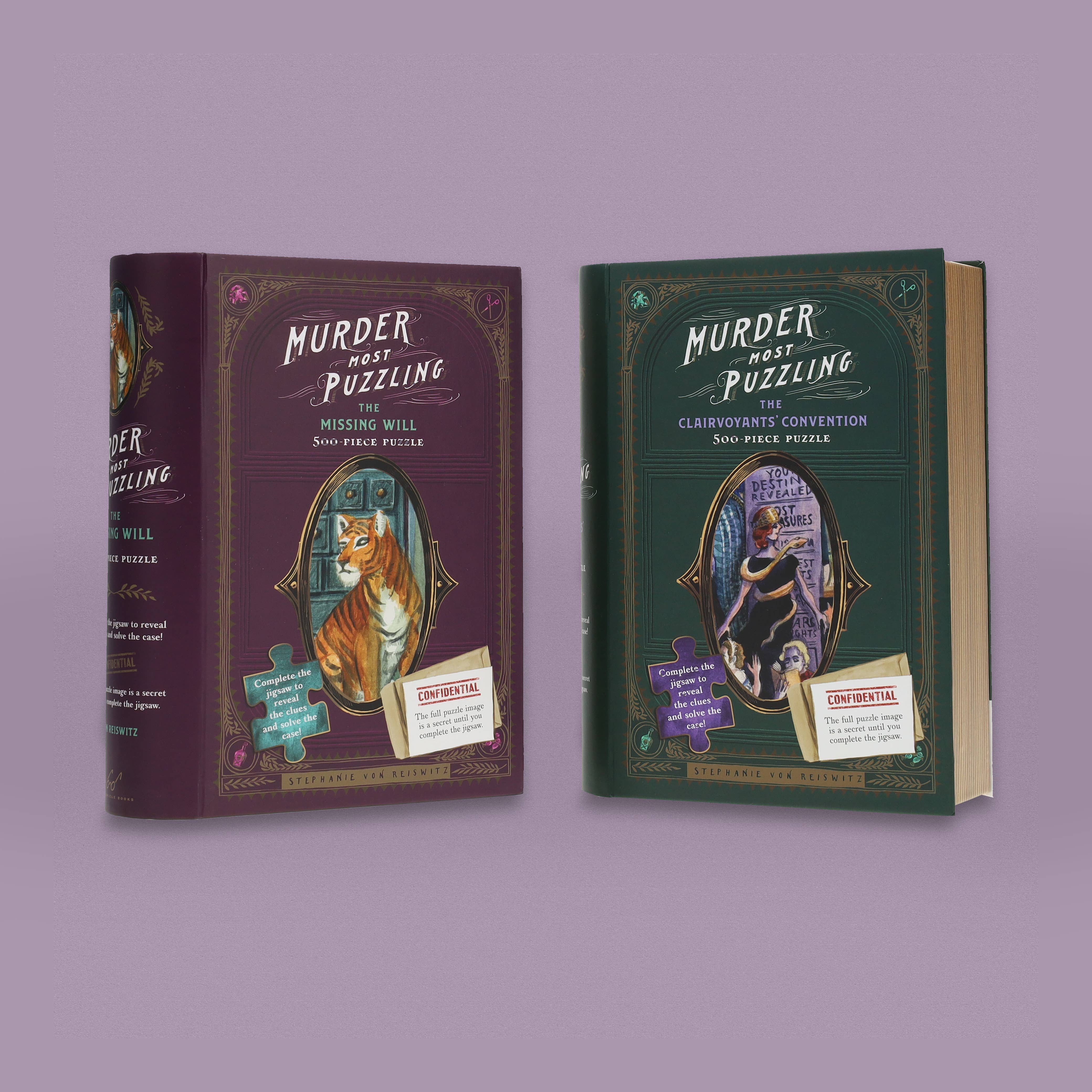 Murder Most Puzzling: The Clairvoyants' Convention 500-Piece - Image 8