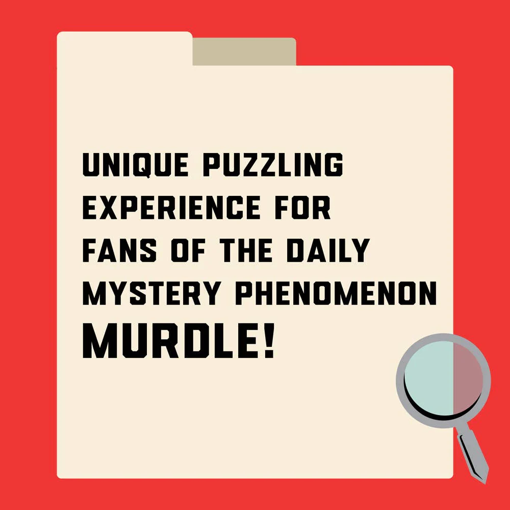Murdle in the Mystery Mansion 500-Piece Jigsaw Puzzle - Image 14