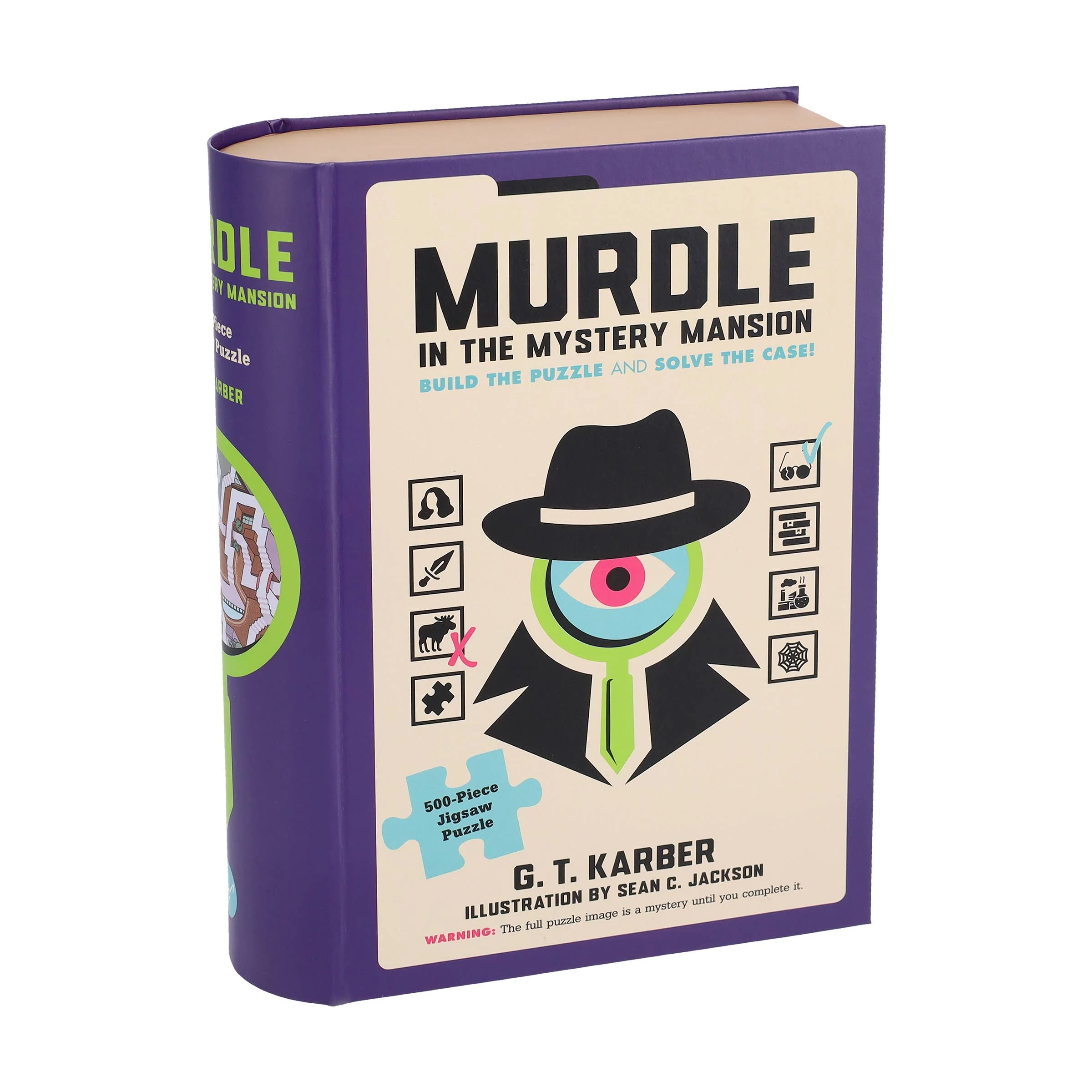 Murdle in the Mystery Mansion 500-Piece Jigsaw Puzzle - Image 3