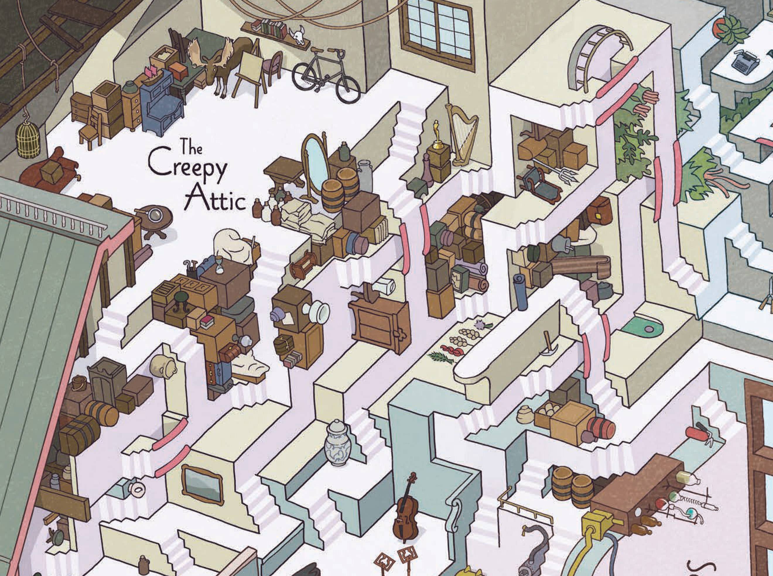 Murdle in the Mystery Mansion 500-Piece Jigsaw Puzzle - Image 7