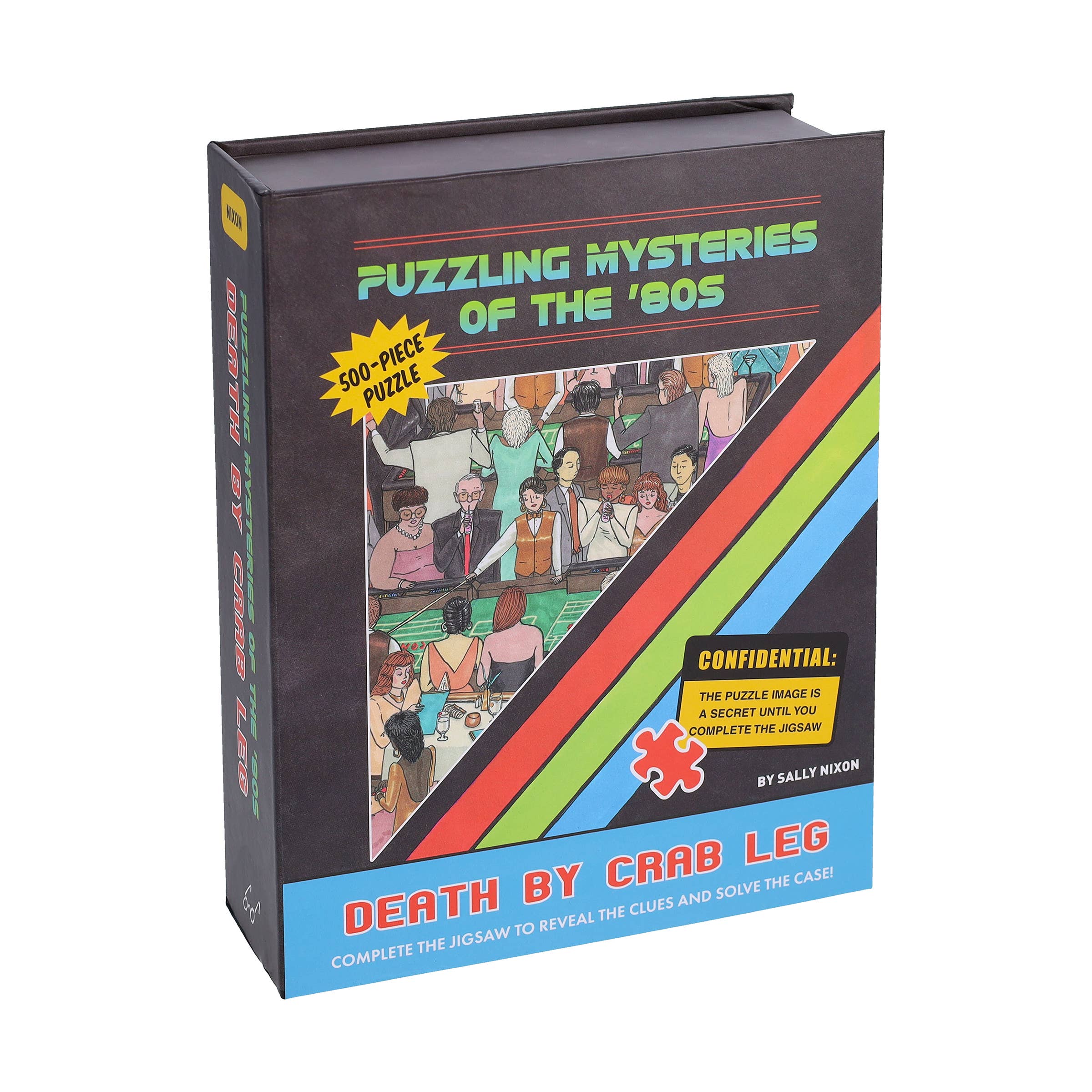 Mysteries of the 80s Death by Crab Leg 500-Piece Puzzle - Image 2