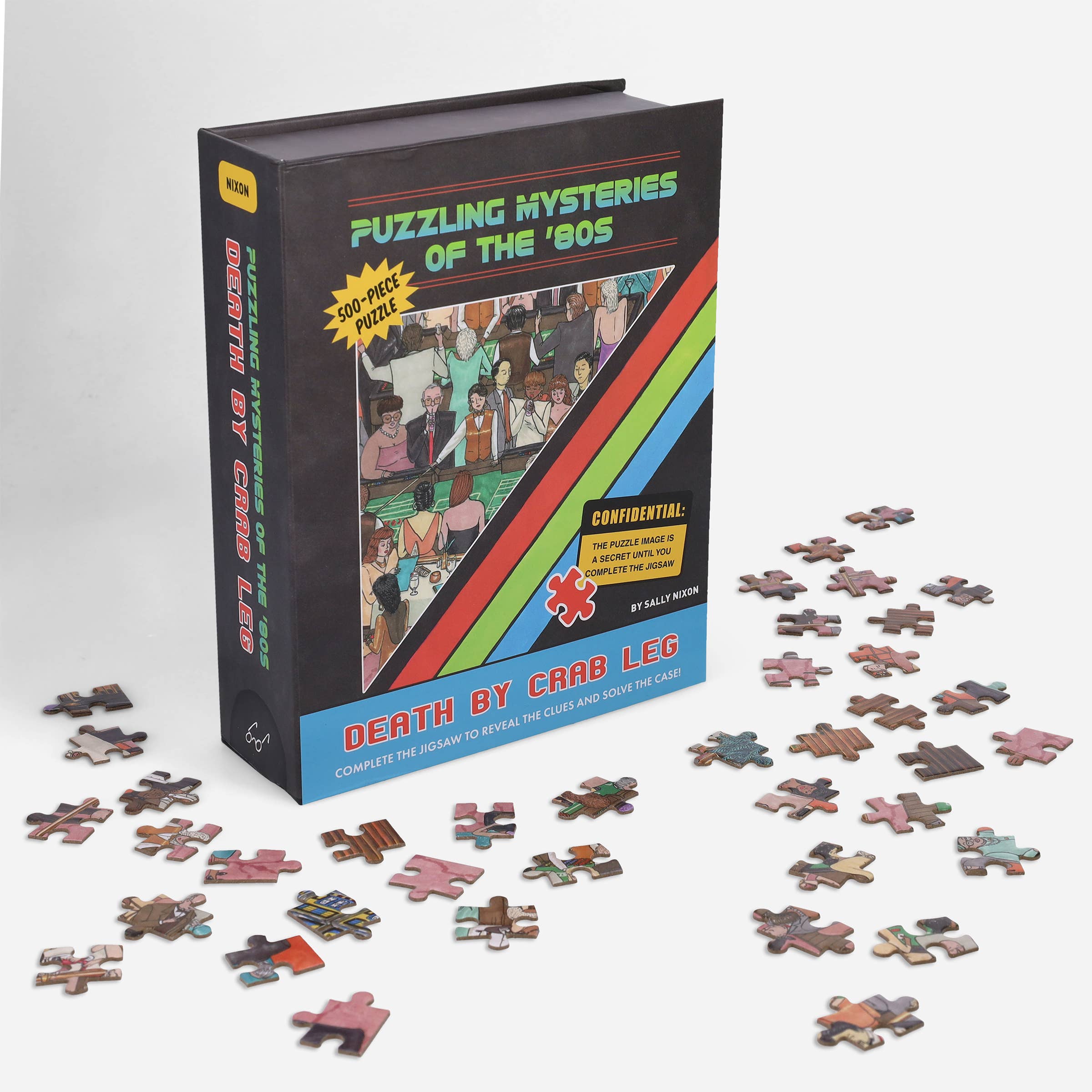 Mysteries of the 80s Death by Crab Leg 500-Piece Puzzle - Image 3