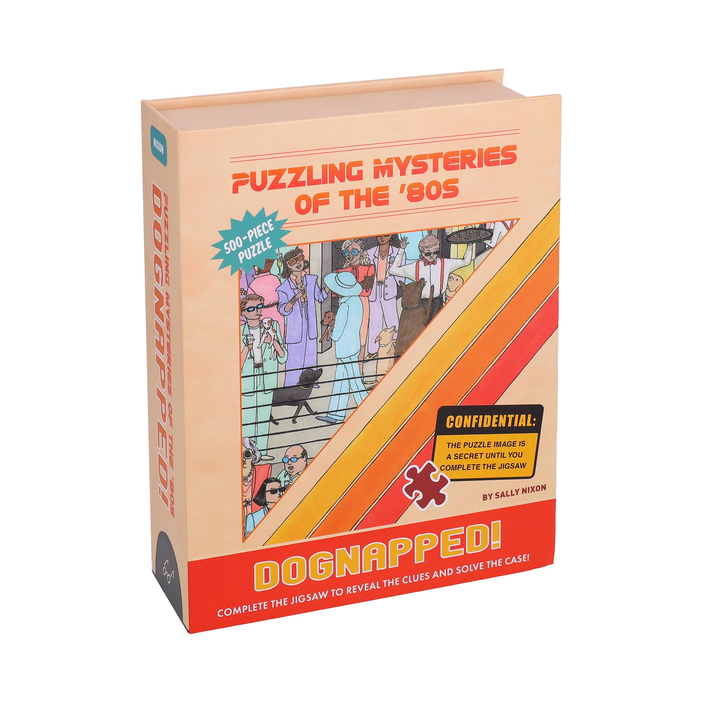 Mysteries of the 80s Dognapped! 500-Piece Puzzle - Image 2