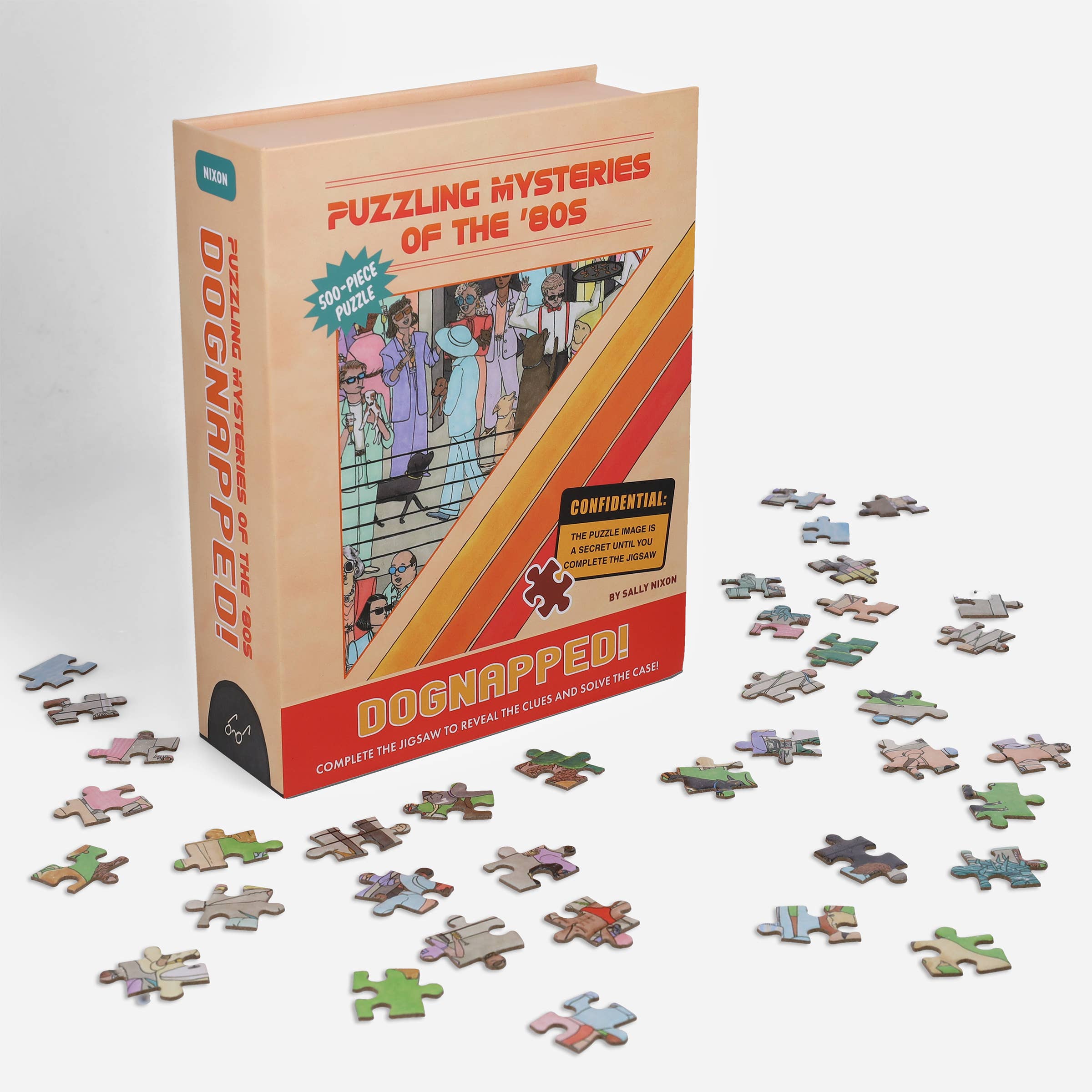 Mysteries of the 80s Dognapped! 500-Piece Puzzle - Image 4
