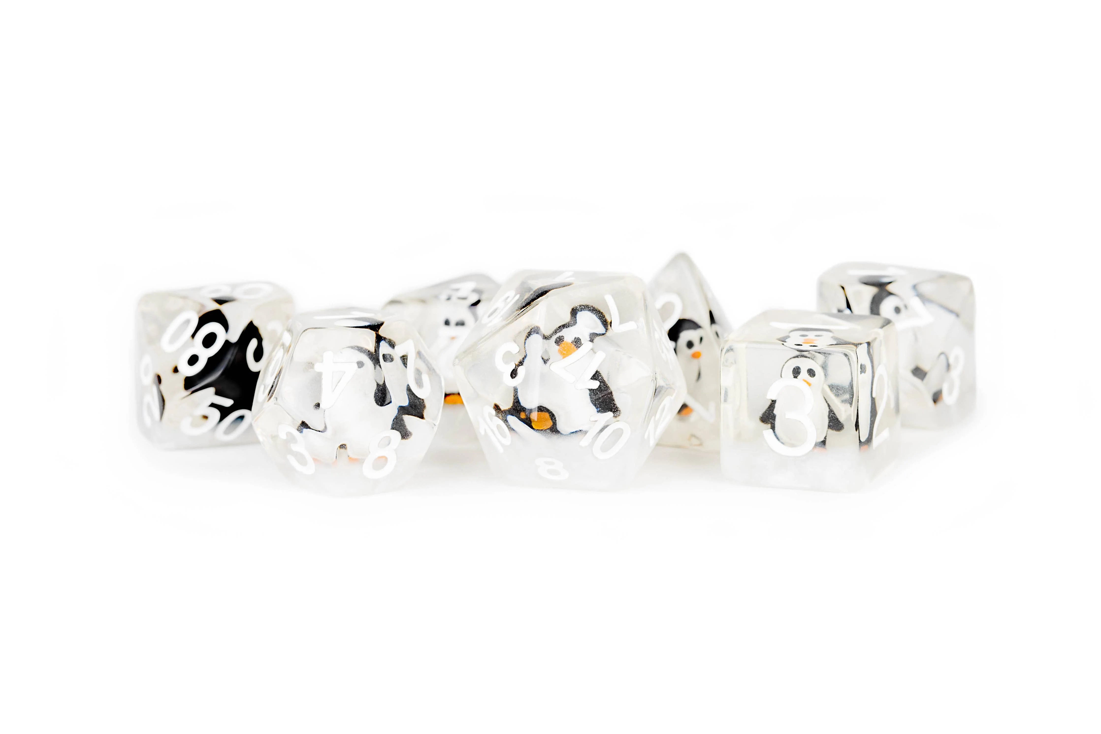 NEW 13 Inclusion Dice Resin: Penguin, Koala, Dinosaur: Love - Image 2