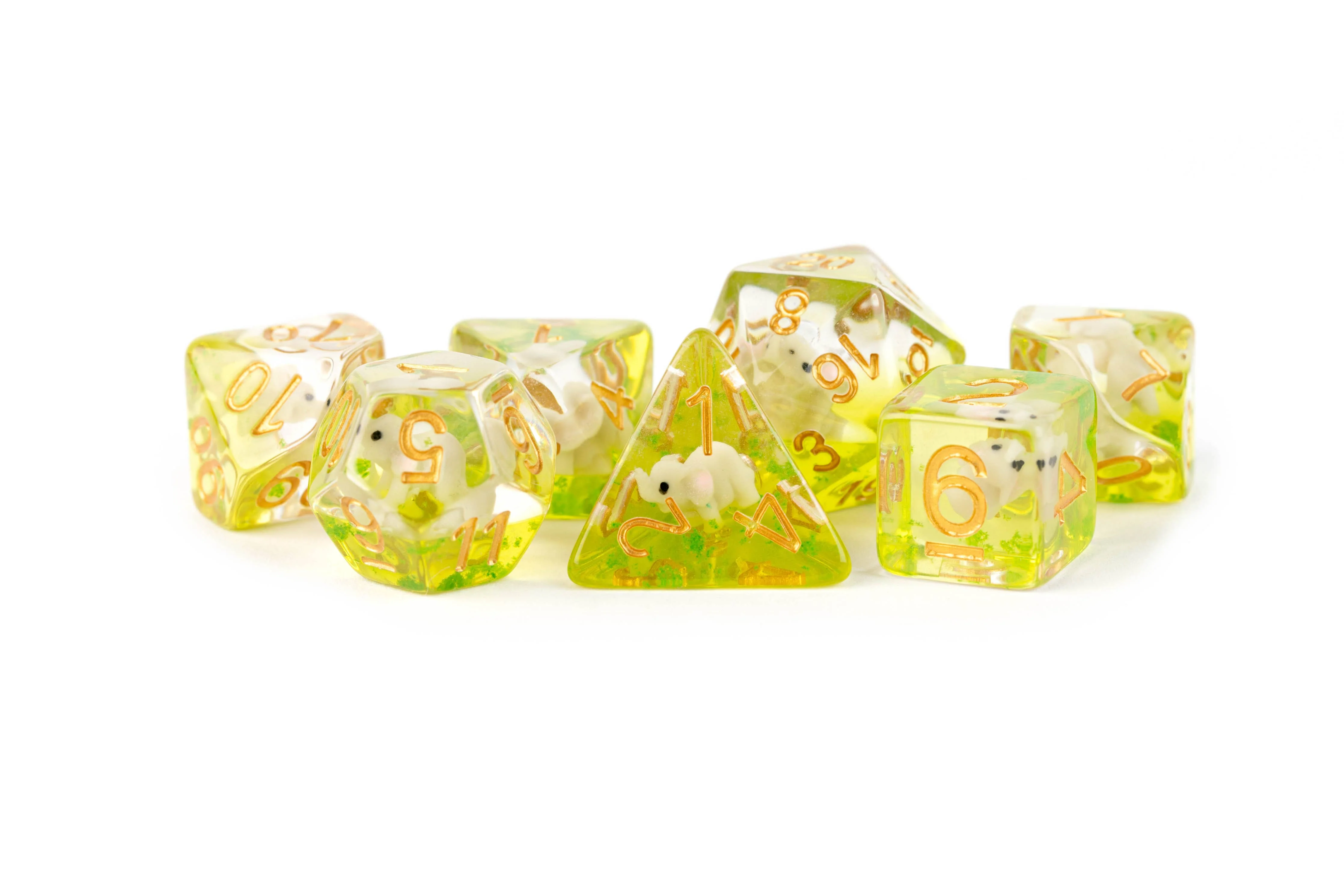 NEW 13 Inclusion Dice Resin: Penguin, Koala, Dinosaur: Love - Image 9
