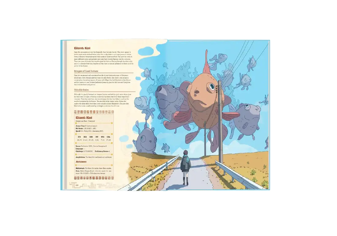 Obojima DnD 5E Studio Ghibli Inspired Hardcover Book - Image 3