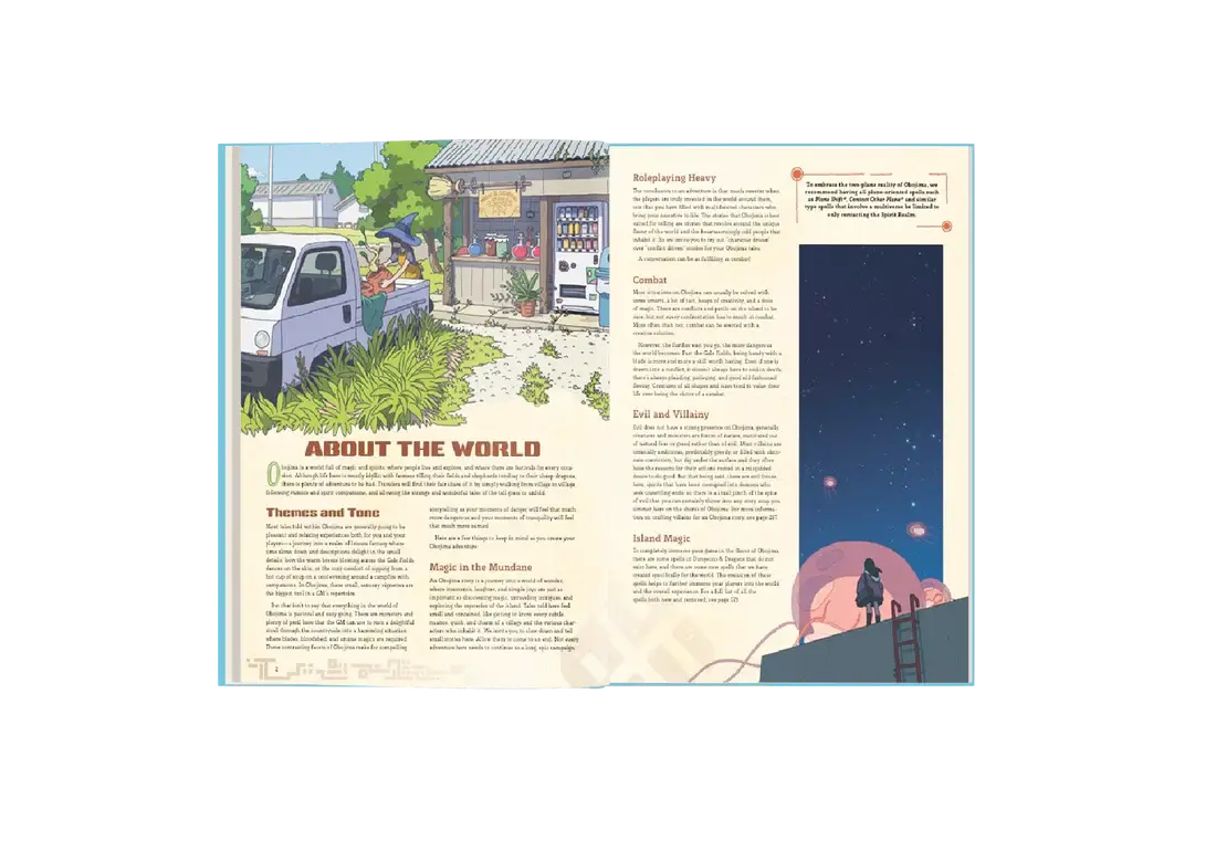 Obojima DnD 5E Studio Ghibli Inspired Hardcover Book - Image 7