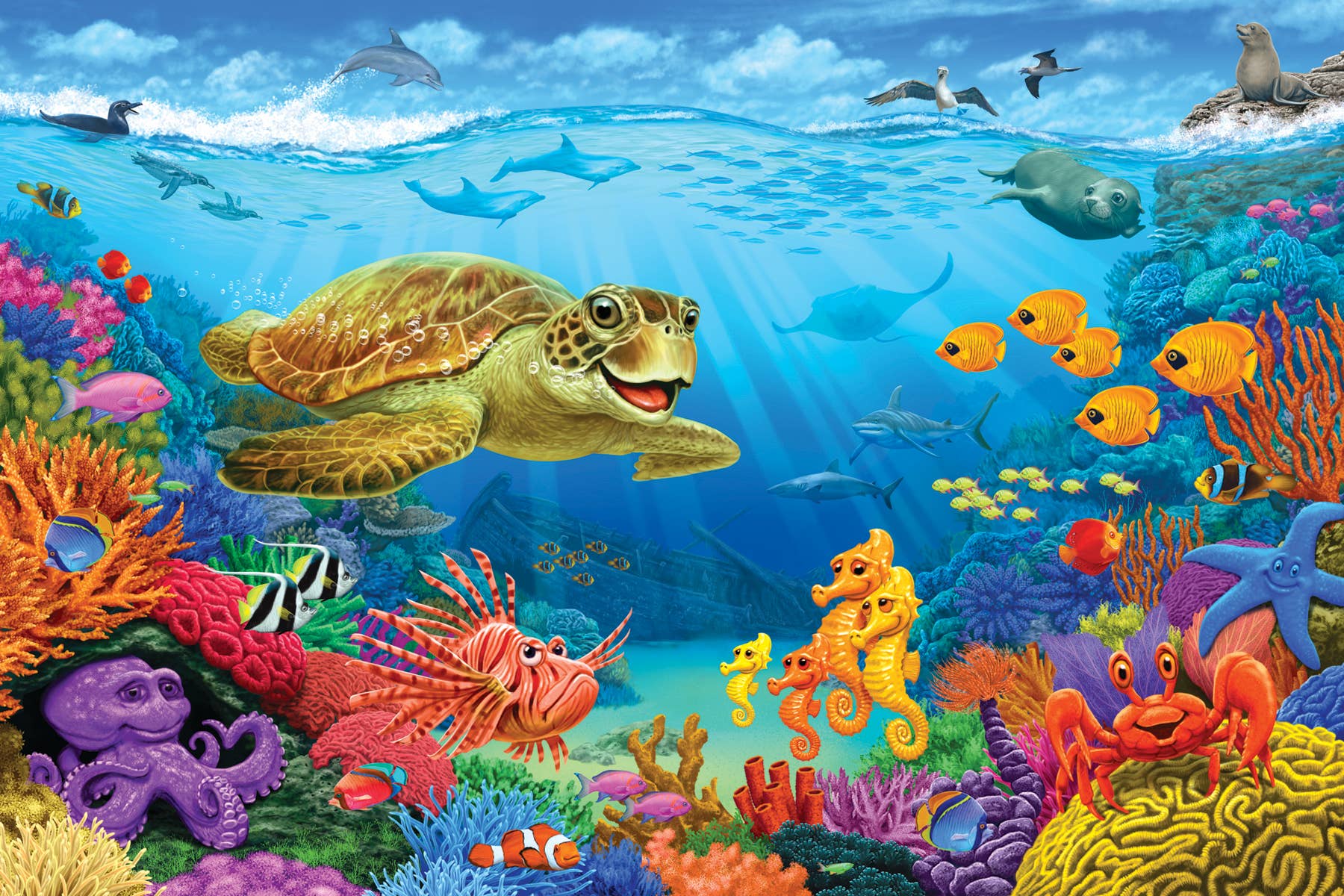 Ocean Reef 36pc floor puzzle - Image 2