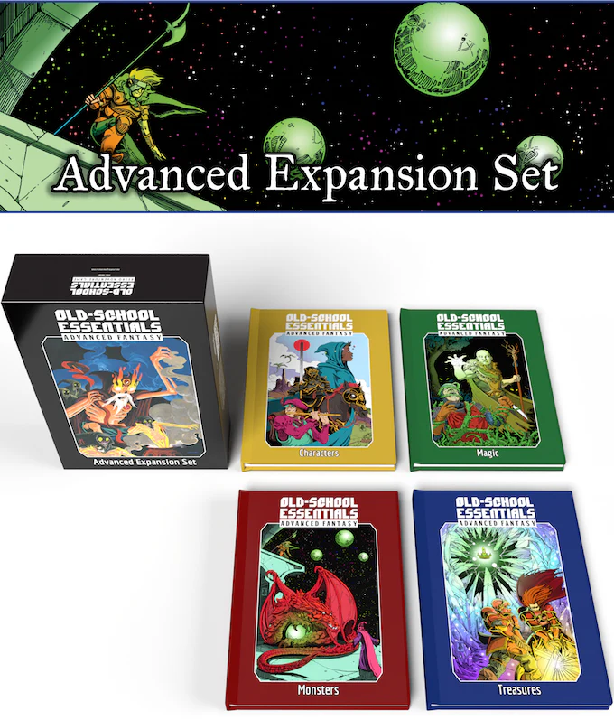 Old School Essentials: Advanced Expansion Set - Image 2