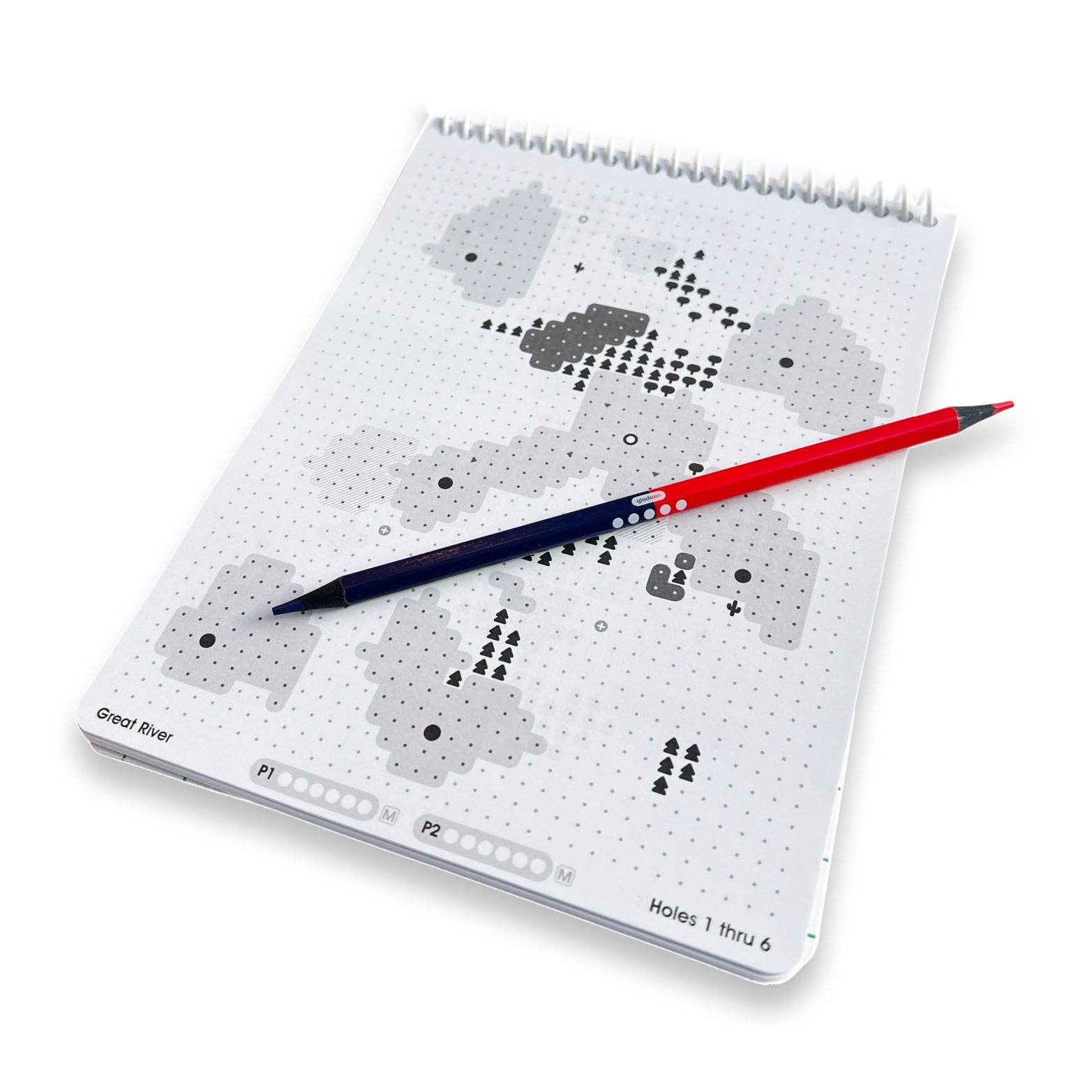 Paper Apps™ DUO GOLF XL - Two-Player Notebook Game - Image 3