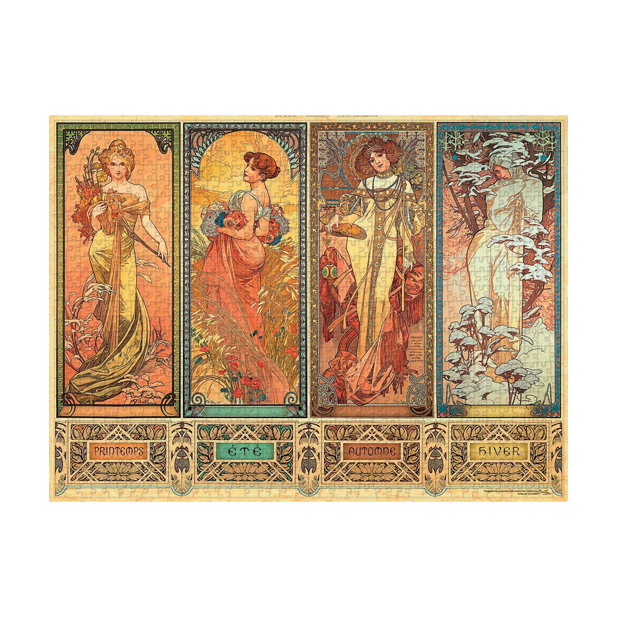 Paperblanks Seasons (1900) 1000 Piece Jigsaw Puzzle - Image 3