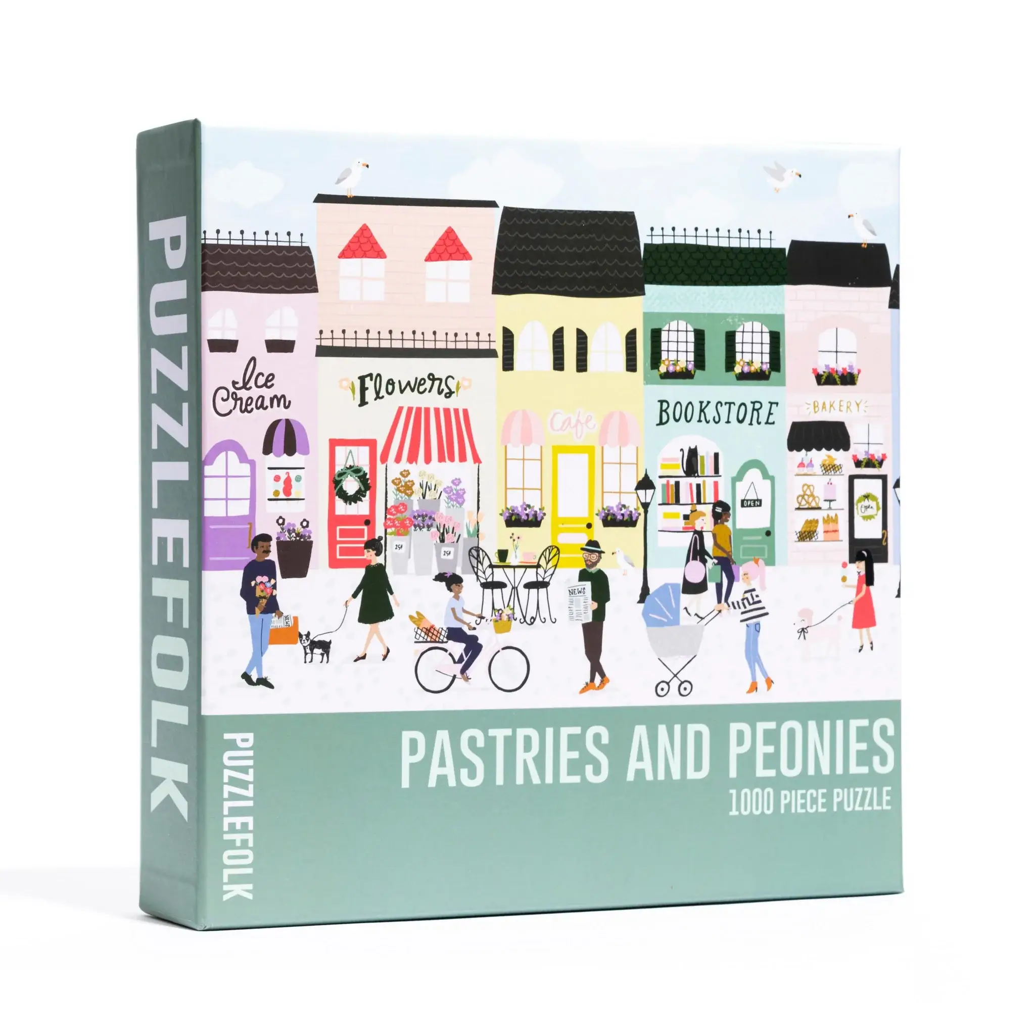 Pastries & Peonies 1000 piece puzzle - Image 5