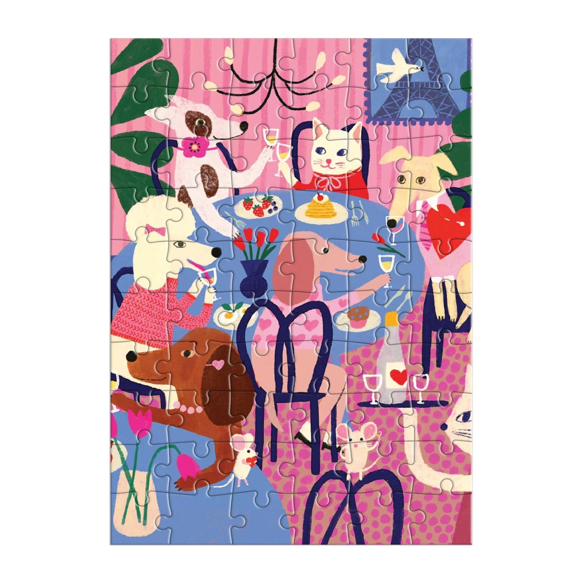 Paws for Love Greeting Card Puzzle - Image 2