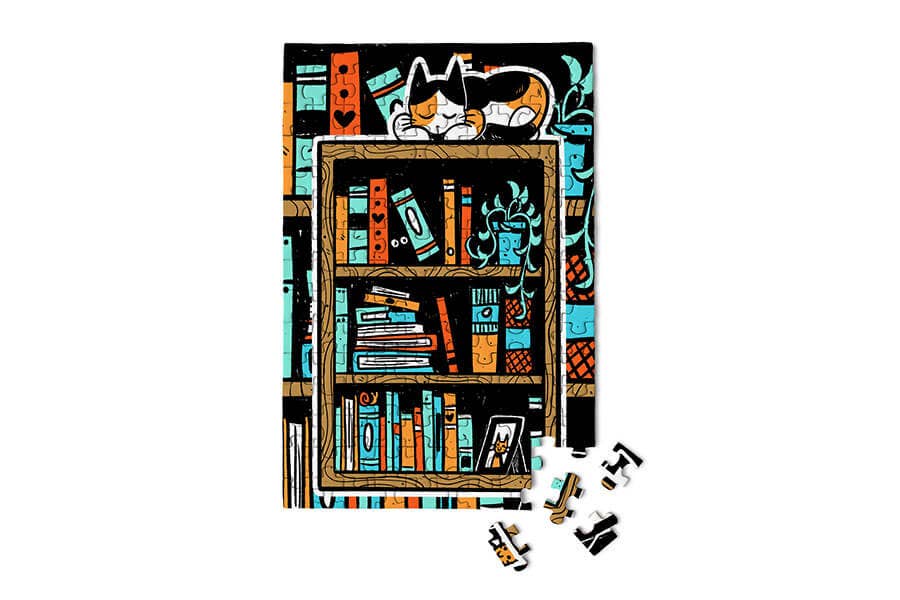 Paws N' Pages - bookstore book store gift souvenir puzzle - Image 3