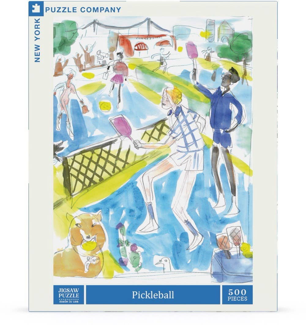Pickleball - 500 Piece Jigsaw Puzzle - Image 2