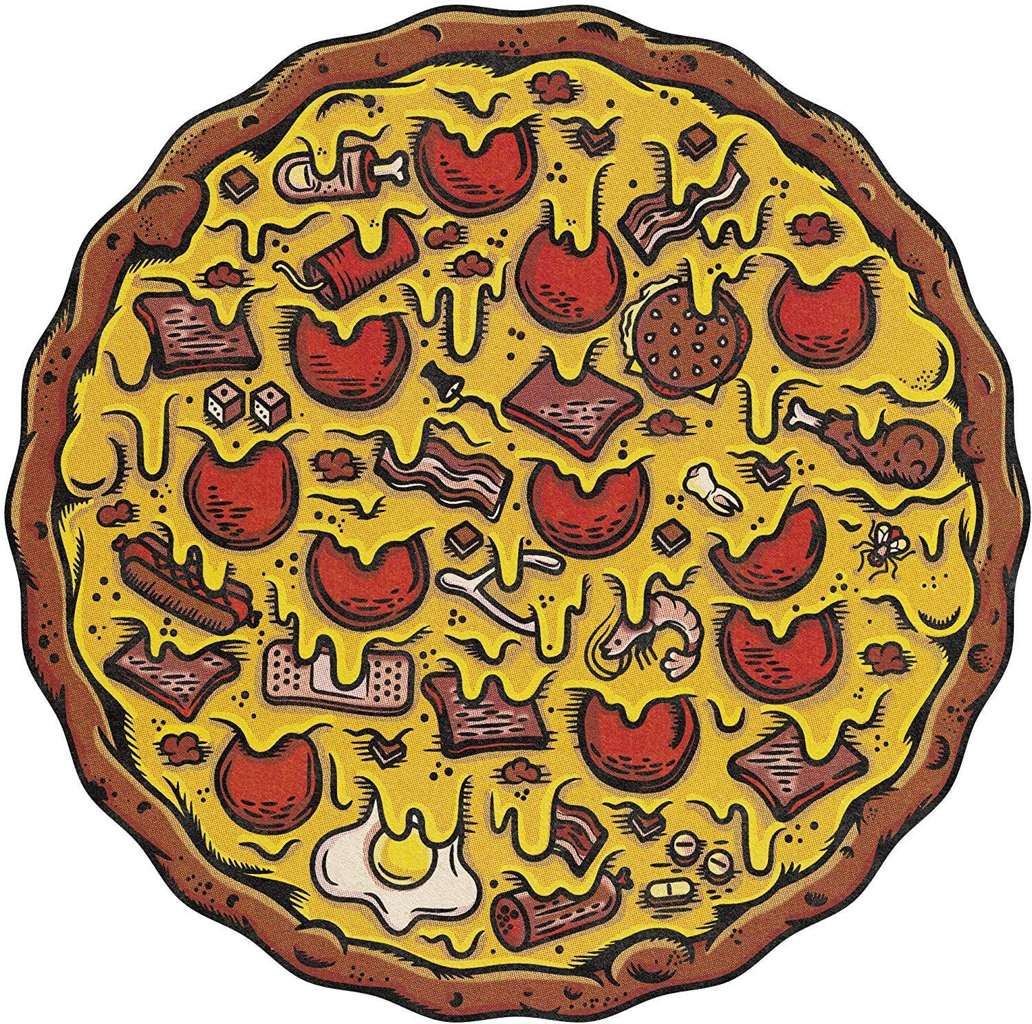 Pizza Puzzles: Meat Lover's (550 Piece) - Image 2