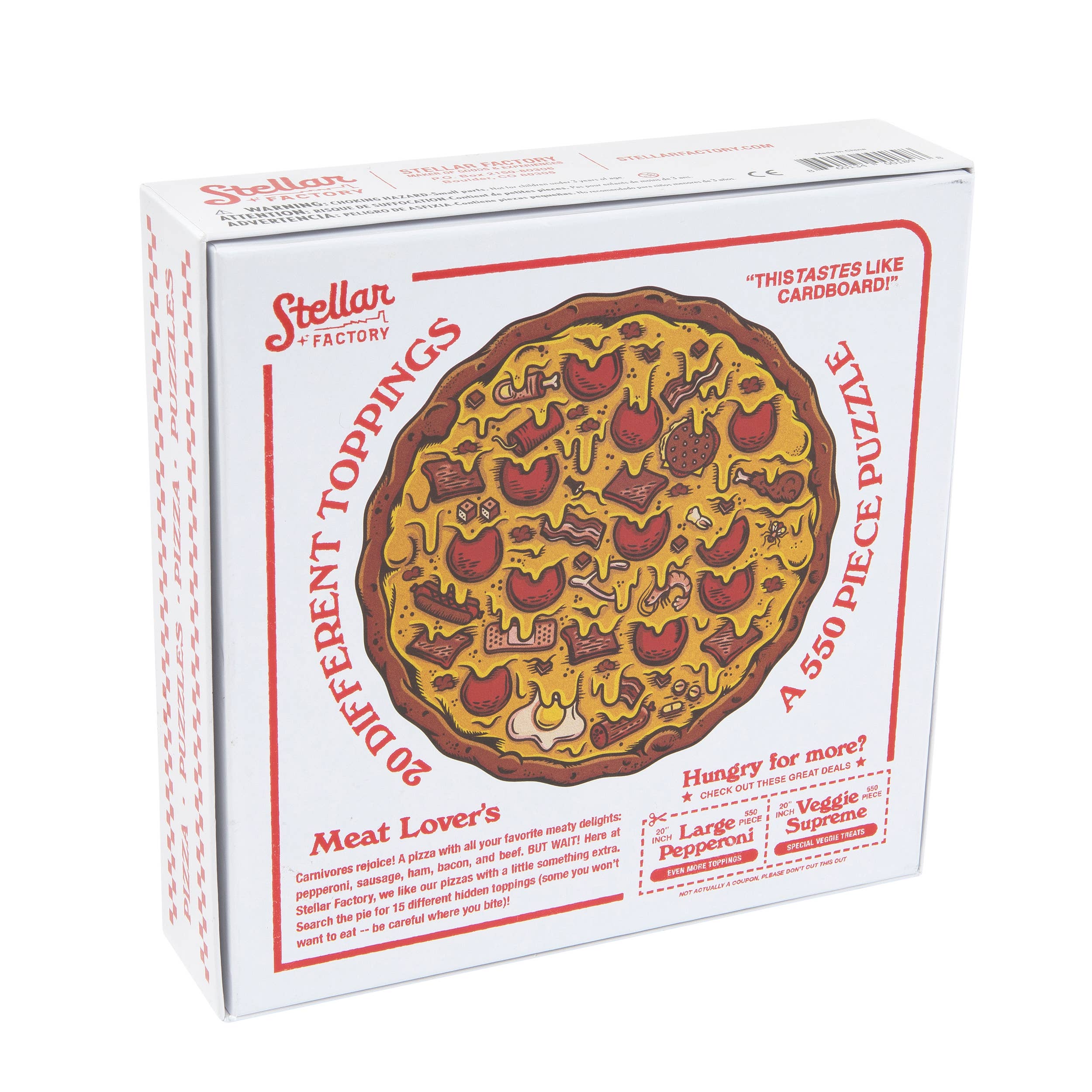 Pizza Puzzles: Meat Lover's (550 Piece) - Image 5