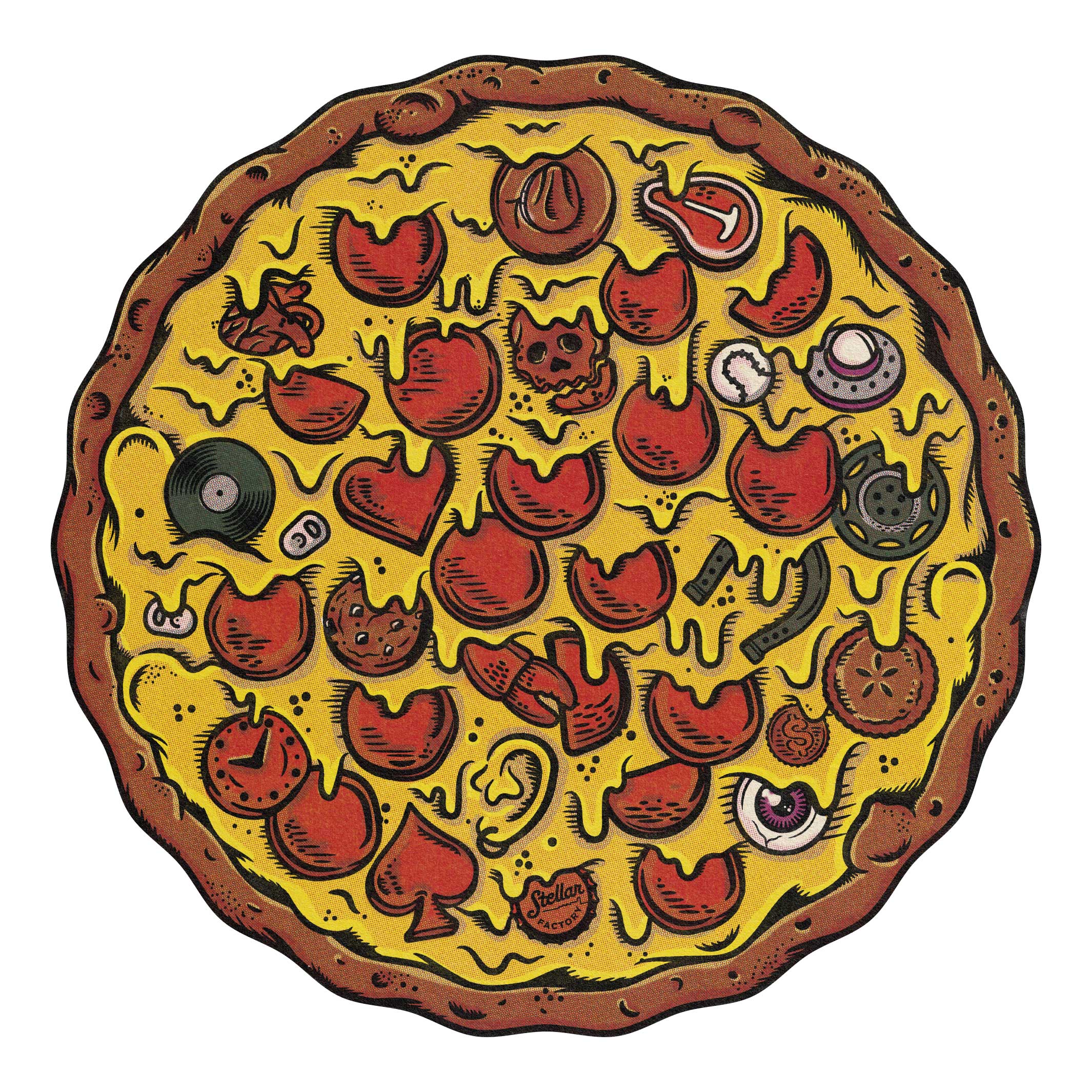 Pizza Puzzles: Pepperoni (550 Piece) - Image 2