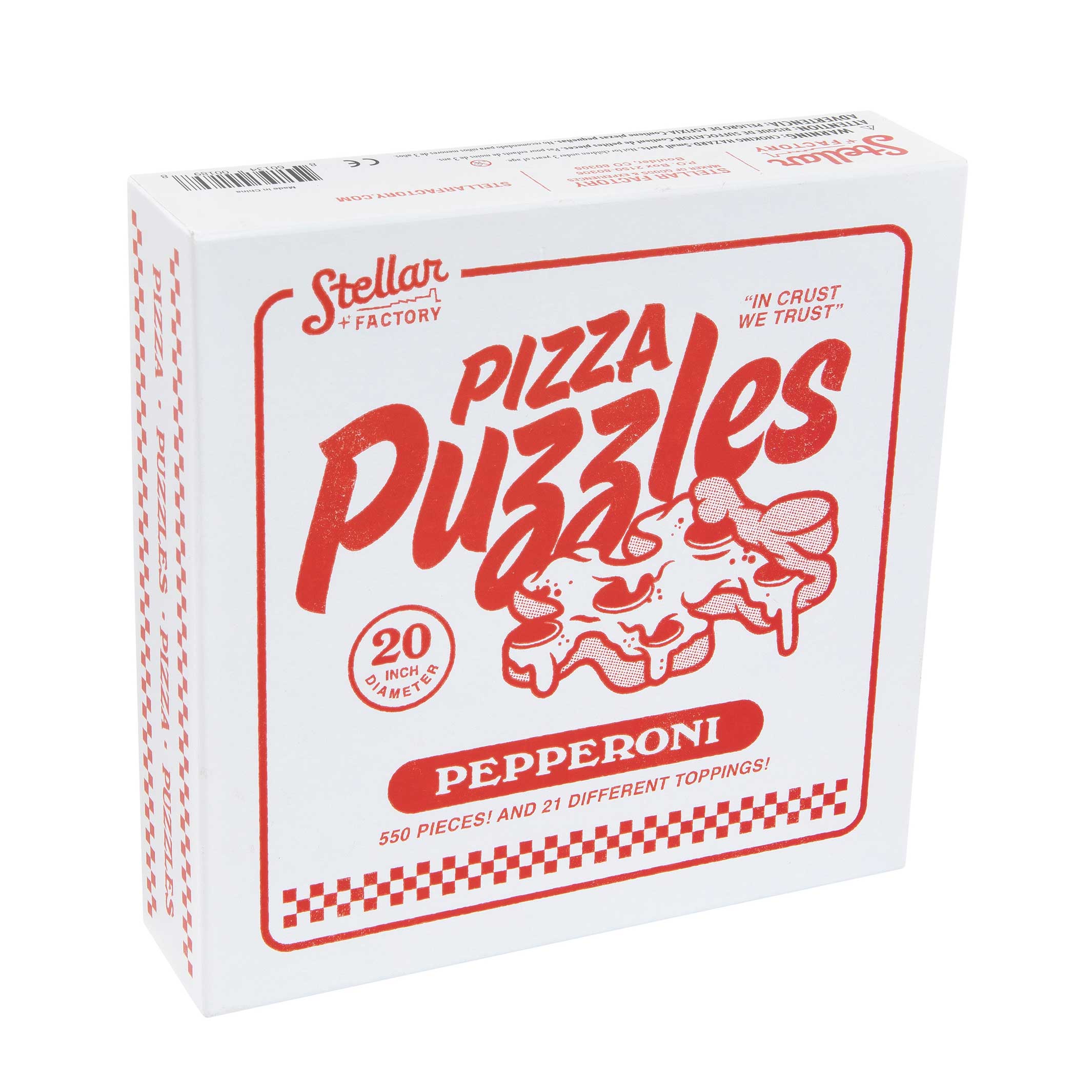 Pizza Puzzles: Pepperoni (550 Piece) - Image 3