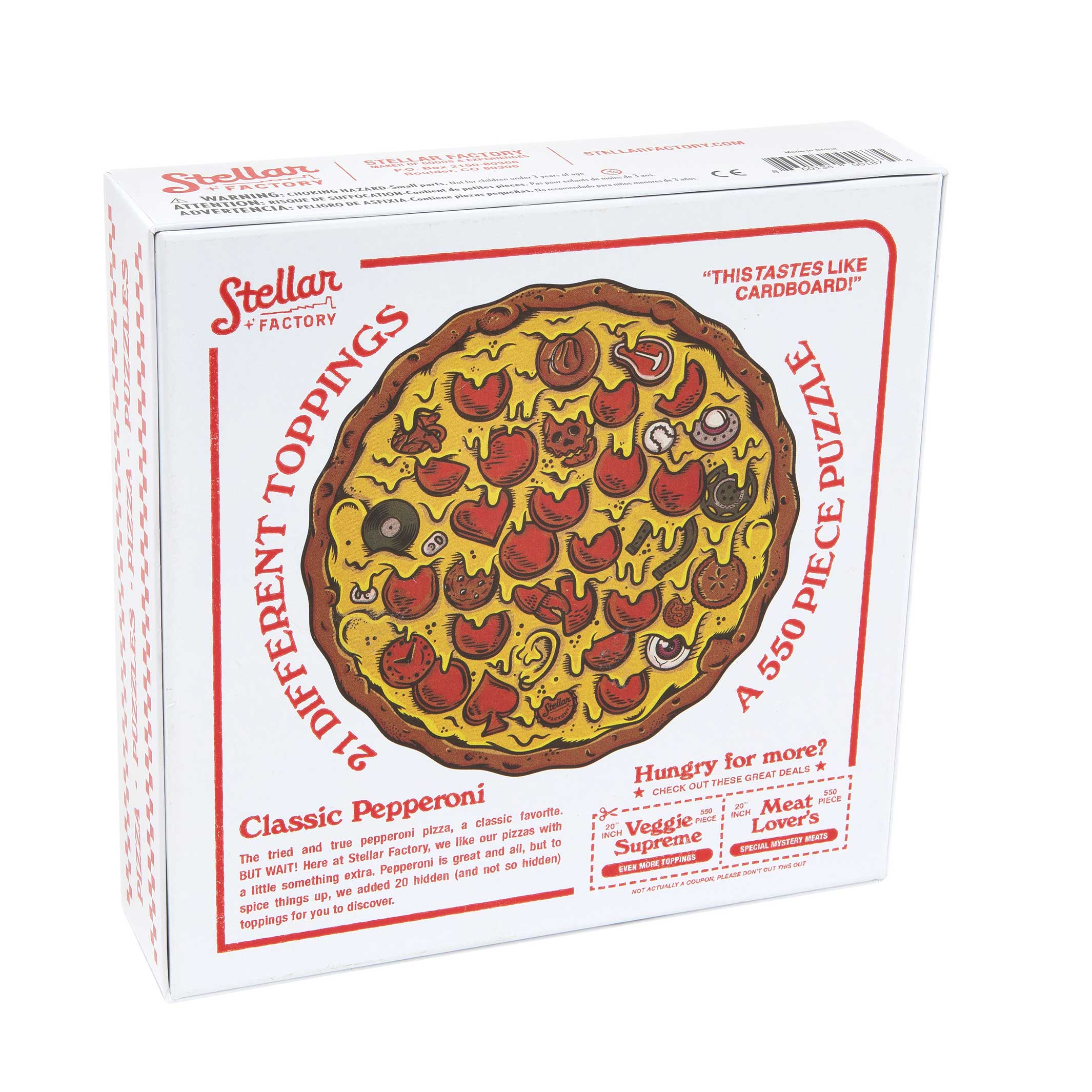 Pizza Puzzles: Pepperoni (550 Piece) - Image 4