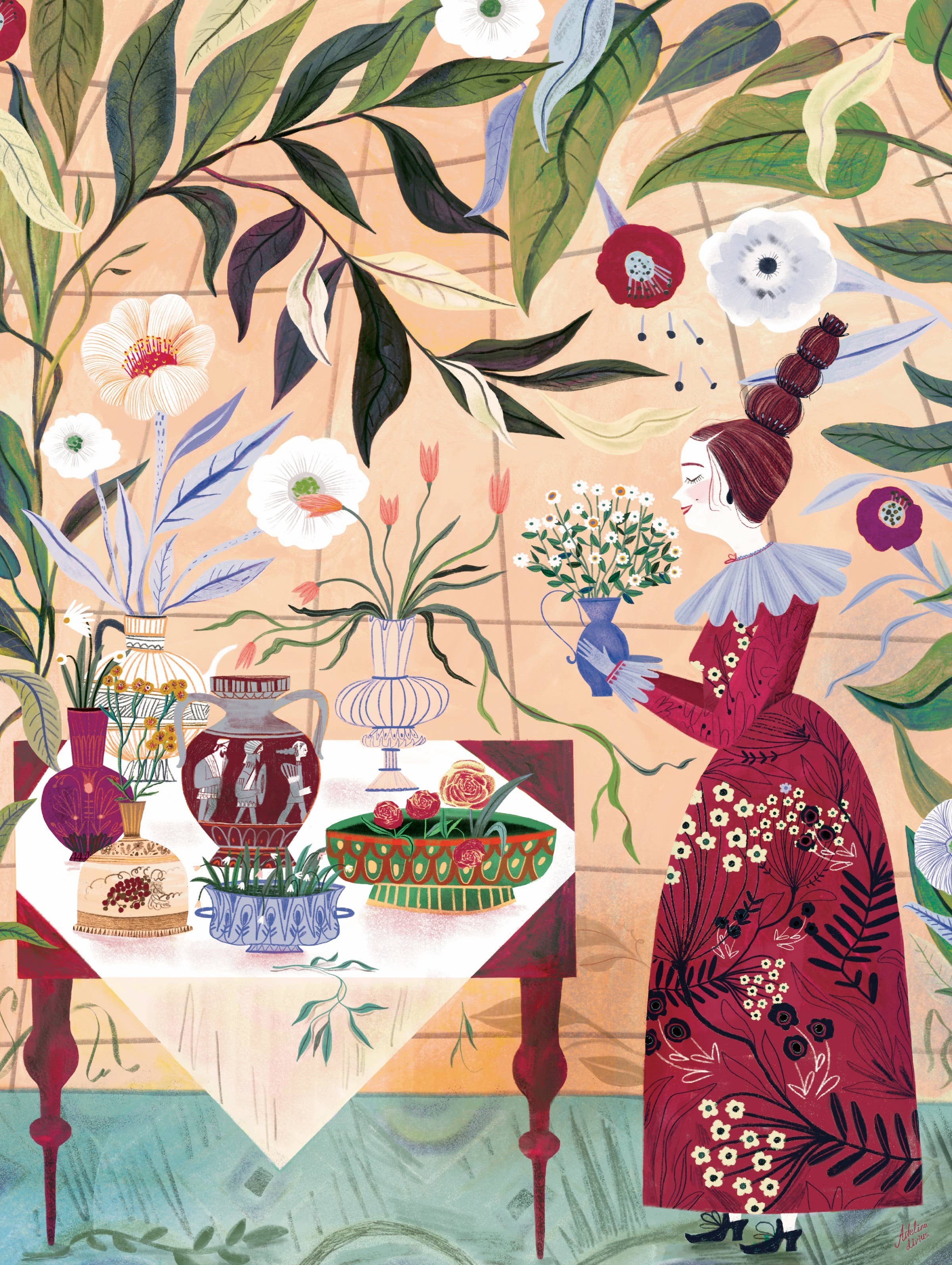 Plant Lady - 1000 Piece Jigsaw Puzzle - Image 3