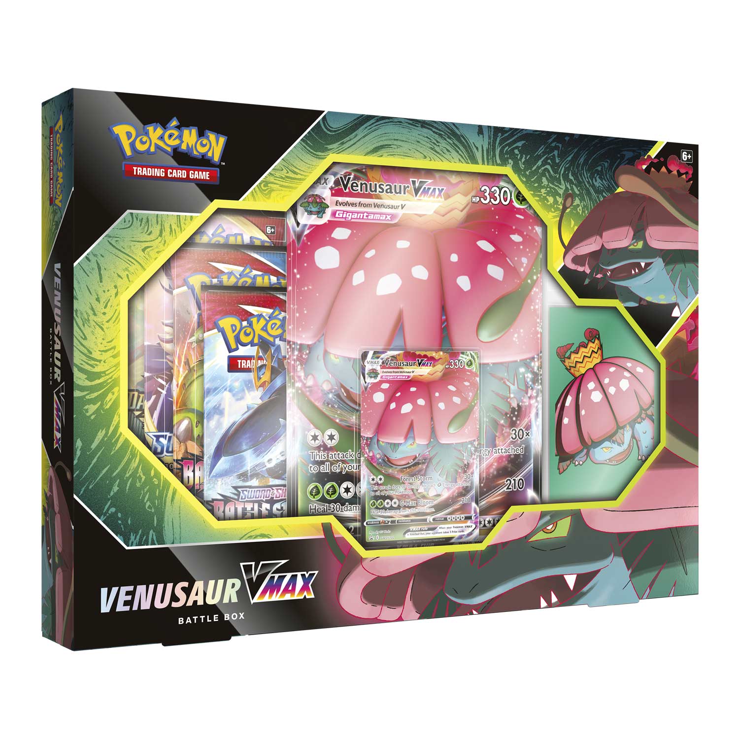 Pokémon TCG: Blastoise/Venusaur VMAX Battle Box - Image 2