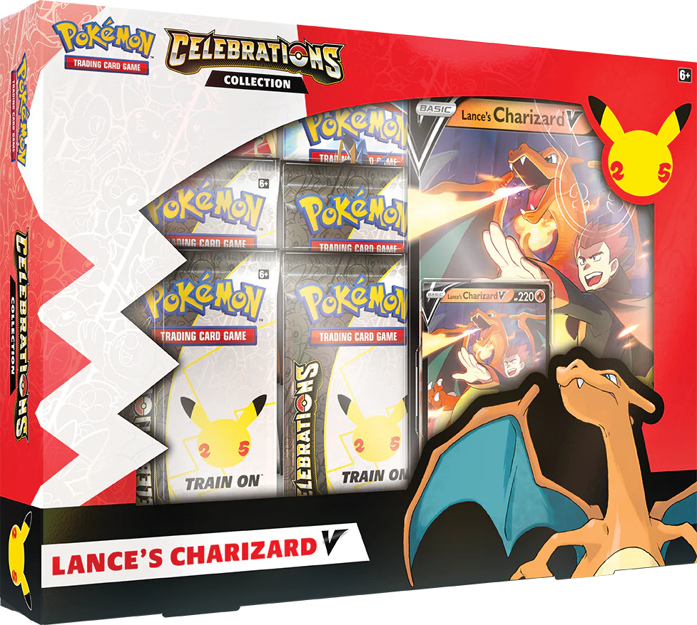 Pokémon TCG: Celebrations Collection—Lance’s Charizard V