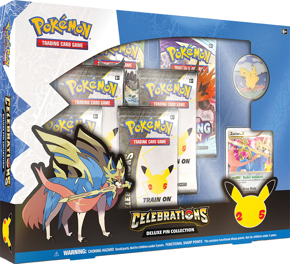 Pokémon TCG: Celebrations Deluxe Pin Collection