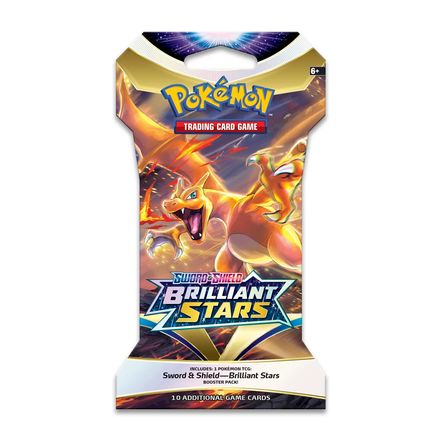 Pokémon TCG: Sword & Shield—Brilliant Stars Sleeved Booster Pack - Image 3
