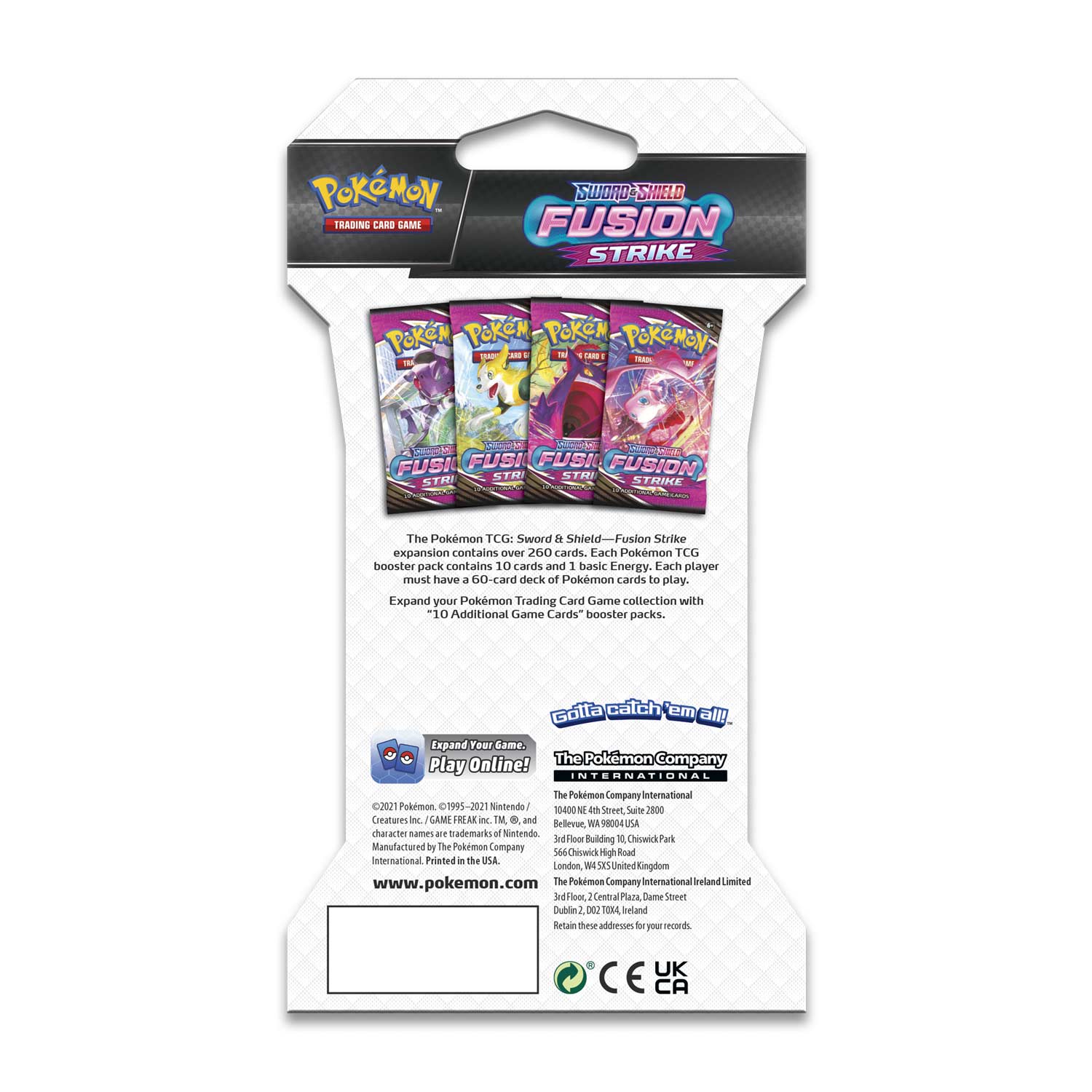 Pokémon TCG: Sword & Shield—Fusion Strike Sleeved Booster Pack - Image 6
