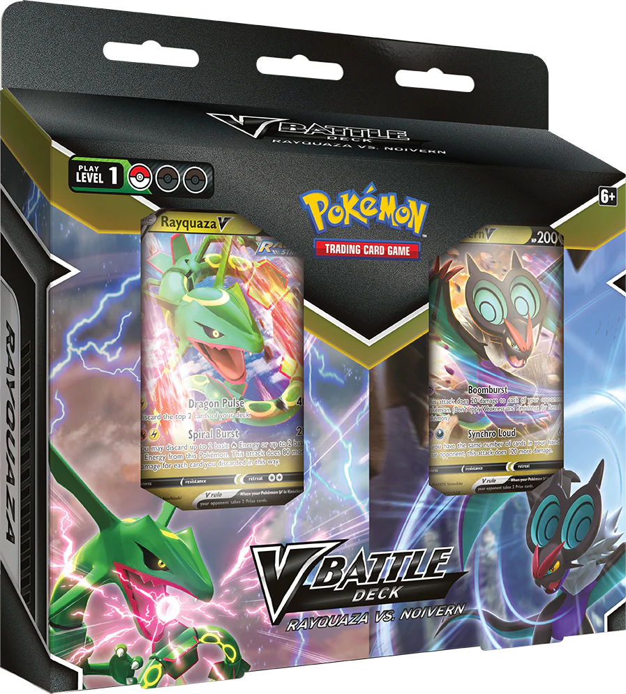 Pokémon TCG: V Battle Deck Bundle Rayquaza vs. Noivern