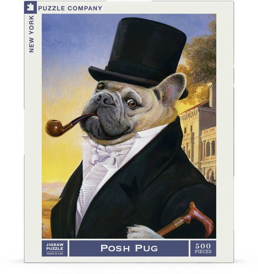 Posh Pup - 500 Piece Jigsaw Puzzle - Image 2