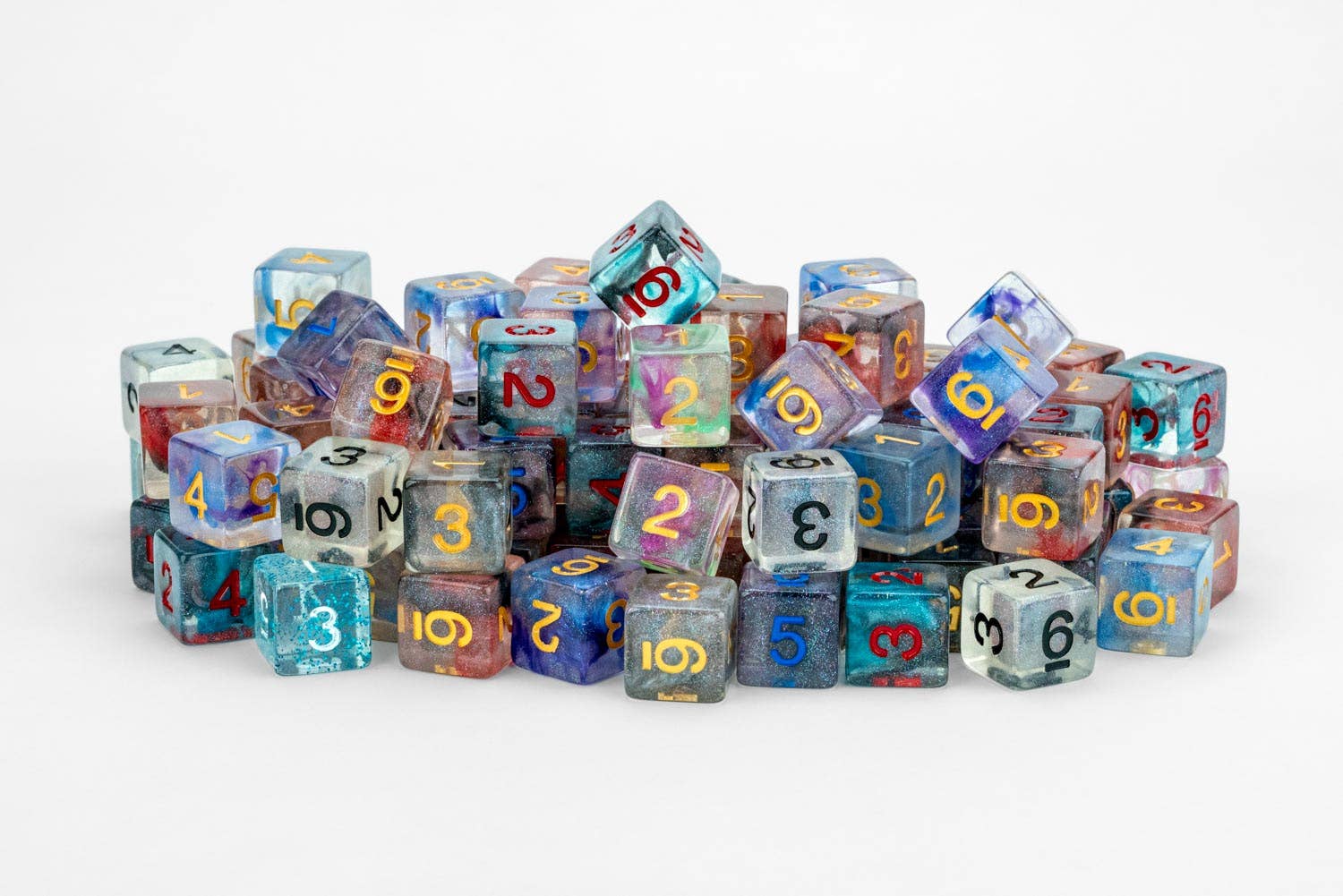 Pound of Assorted Resin D6's - Image 5