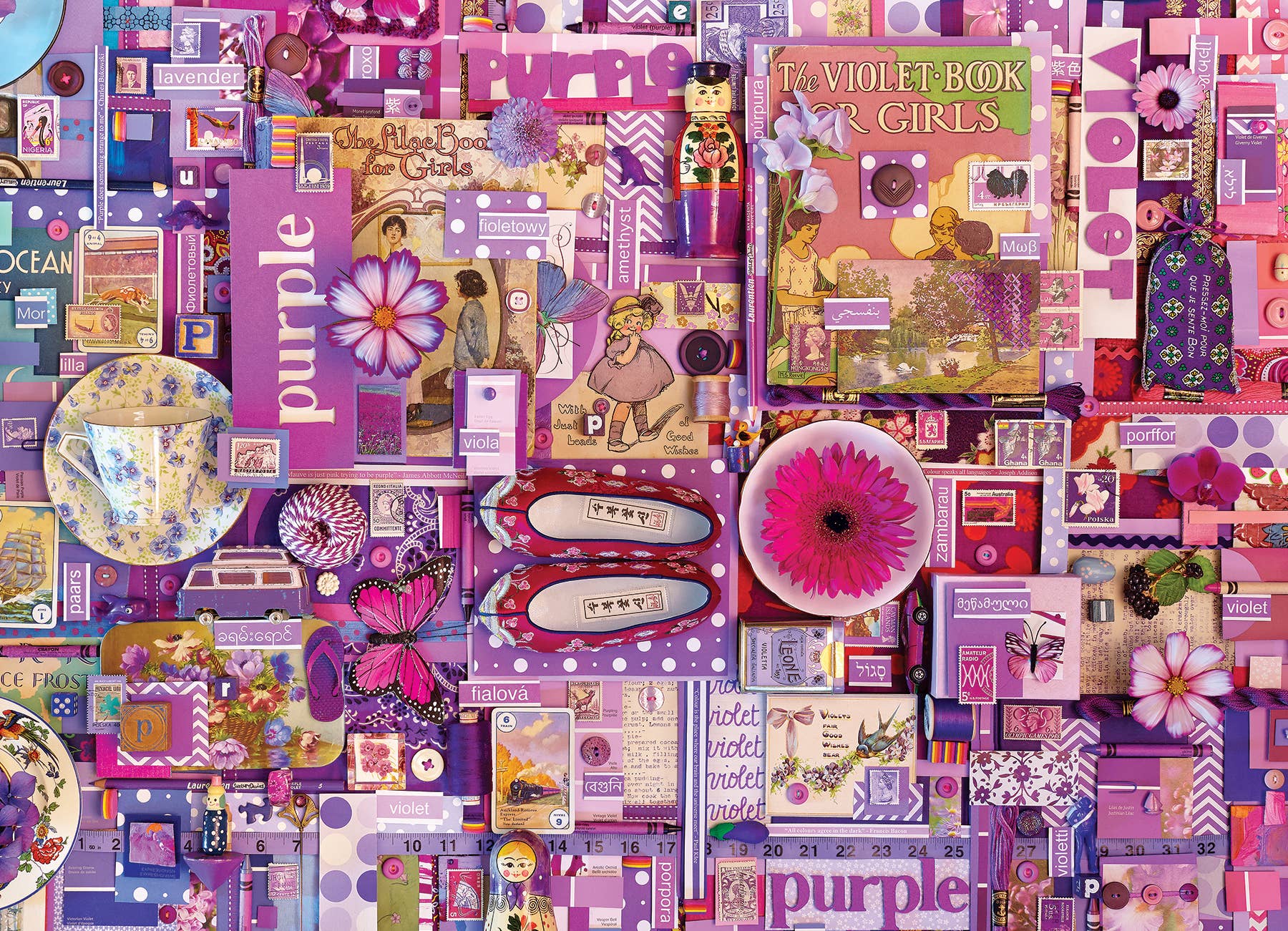 Purple 1000pc puzzle - Image 2