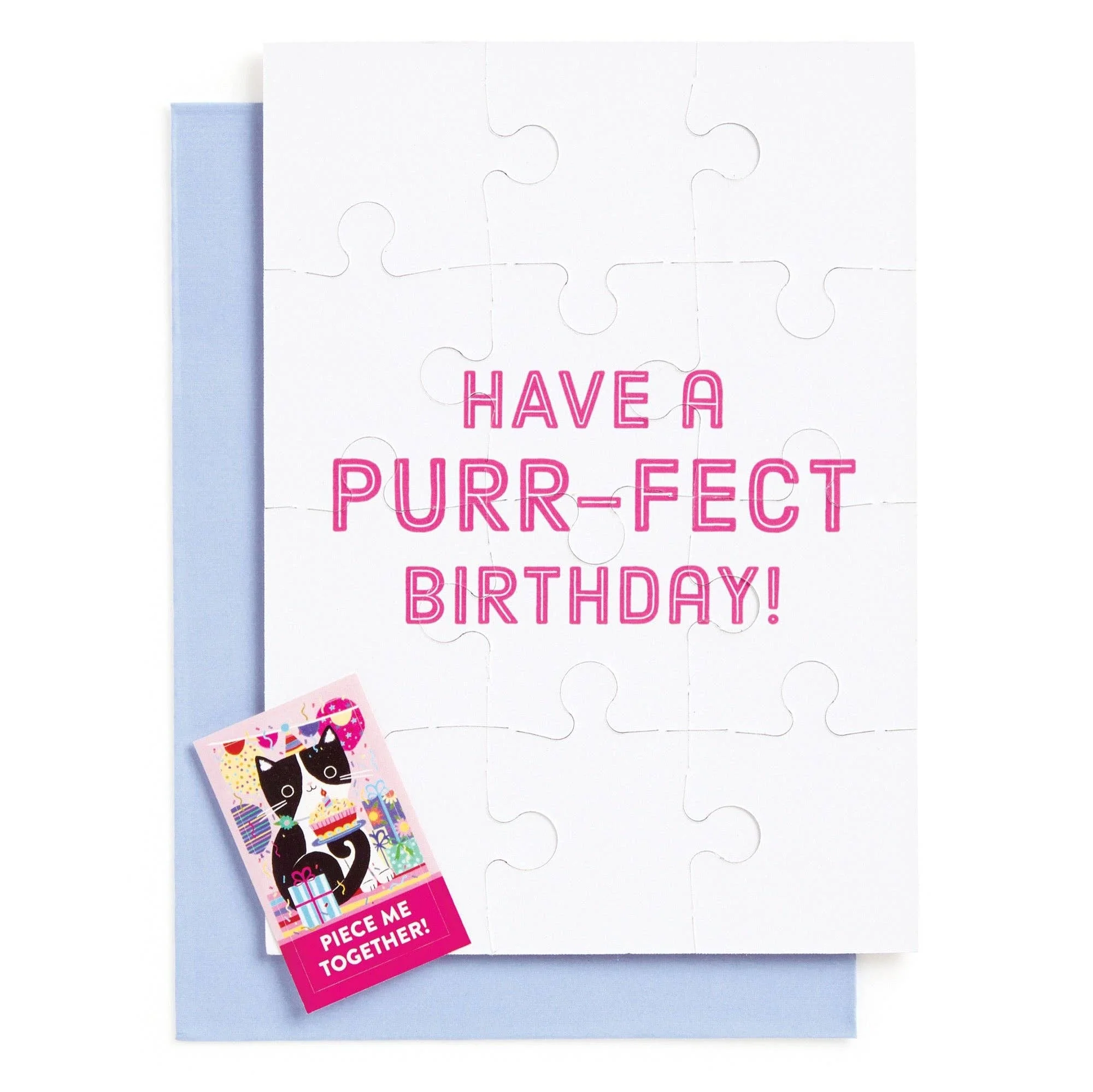 Purr-fect Cat Birthday Greeting Card Puzzle - Image 5