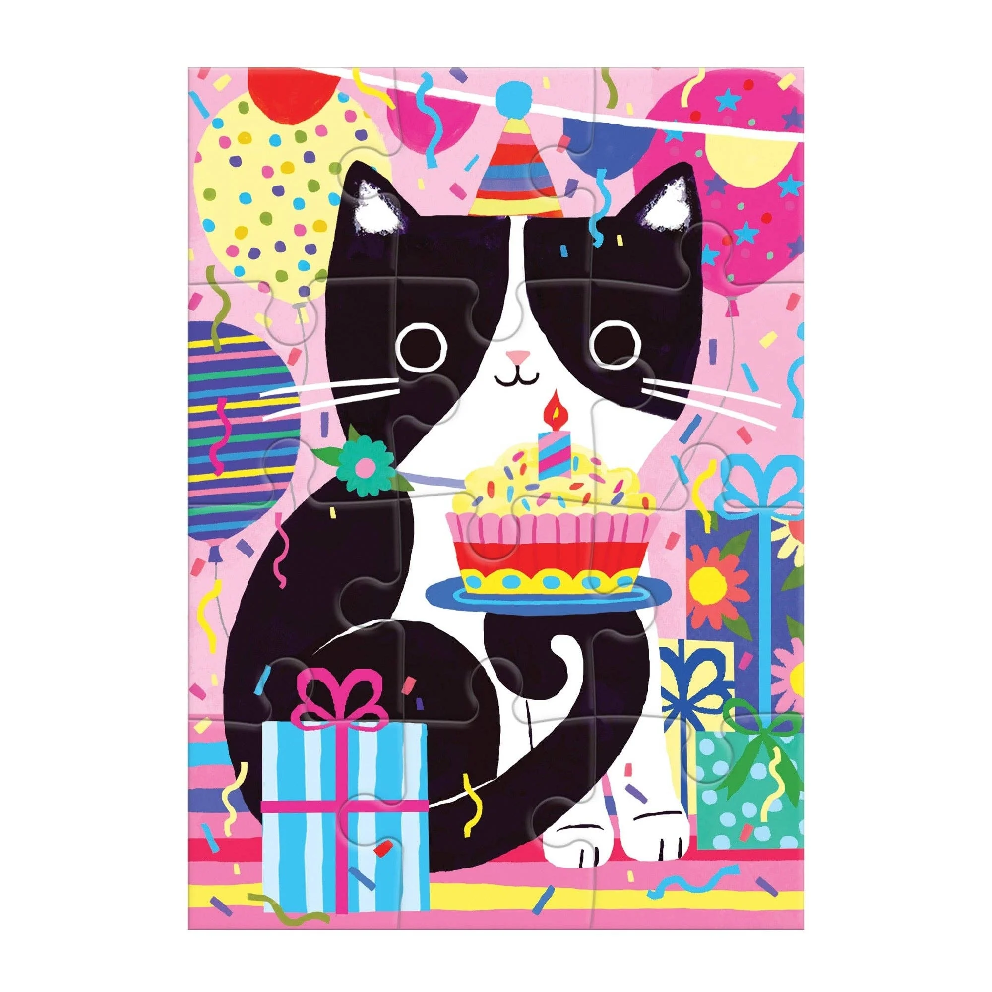 Purr-fect Cat Birthday Greeting Card Puzzle - Image 6