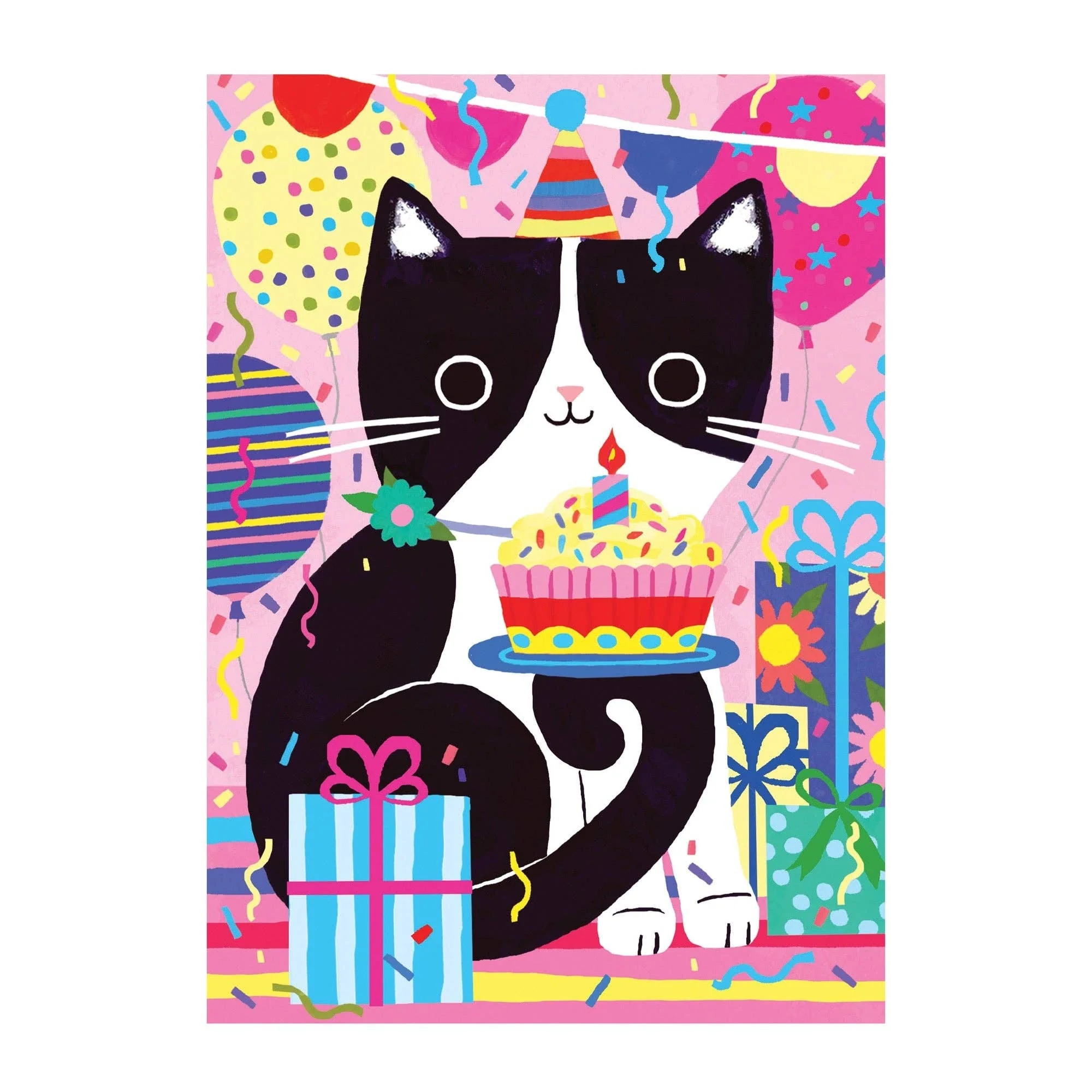 Purr-fect Cat Birthday Greeting Card Puzzle - Image 7