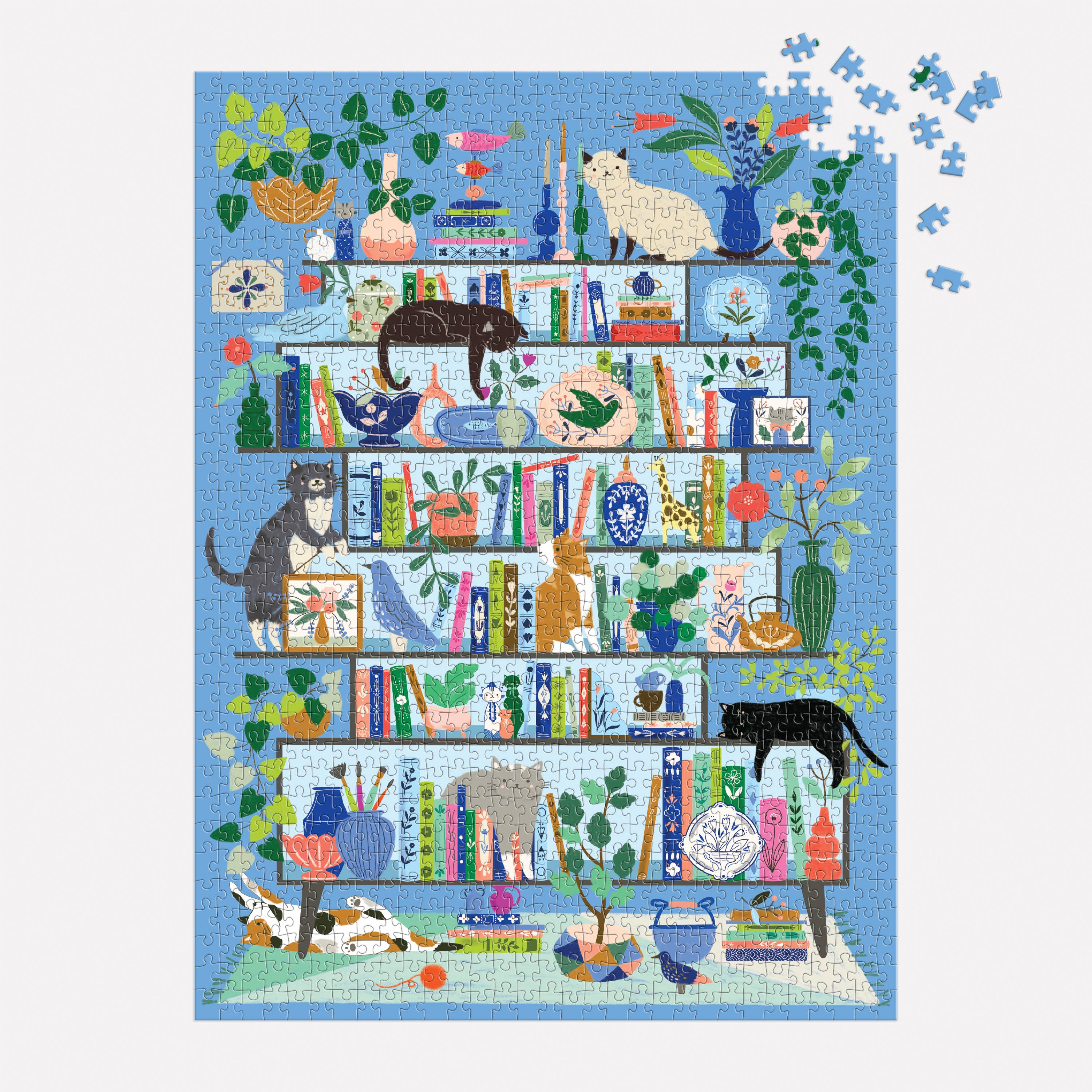 Purrfect Nook 1000 Piece Puzzle - Image 2