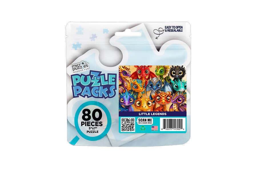 Puzzle Packs - Little Legends comic book dragons - Image 4