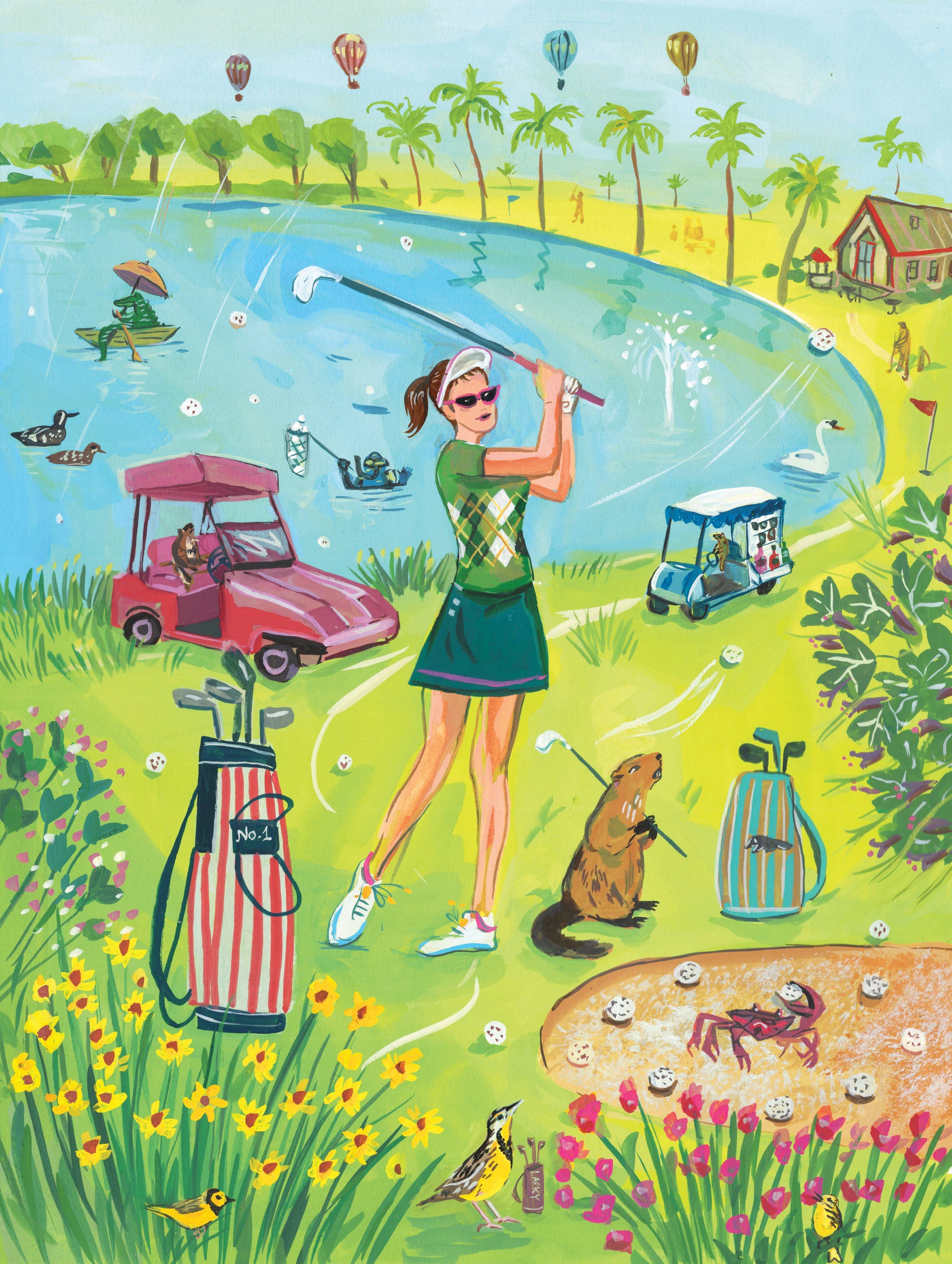 Queen of the Green - 500 Piece Jigsaw Puzzle - Image 3