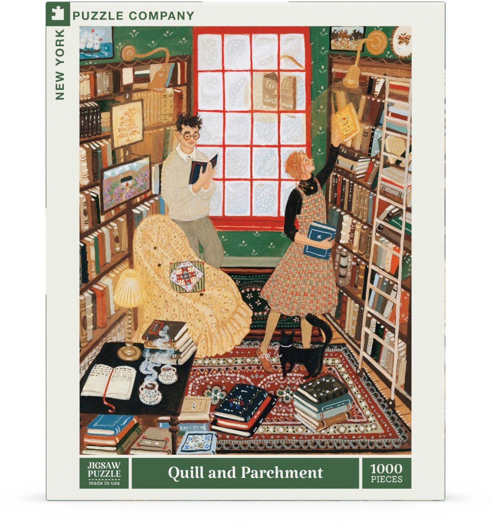 Quill And Parchment - 1000 Piece Jigsaw Puzzle - Image 2