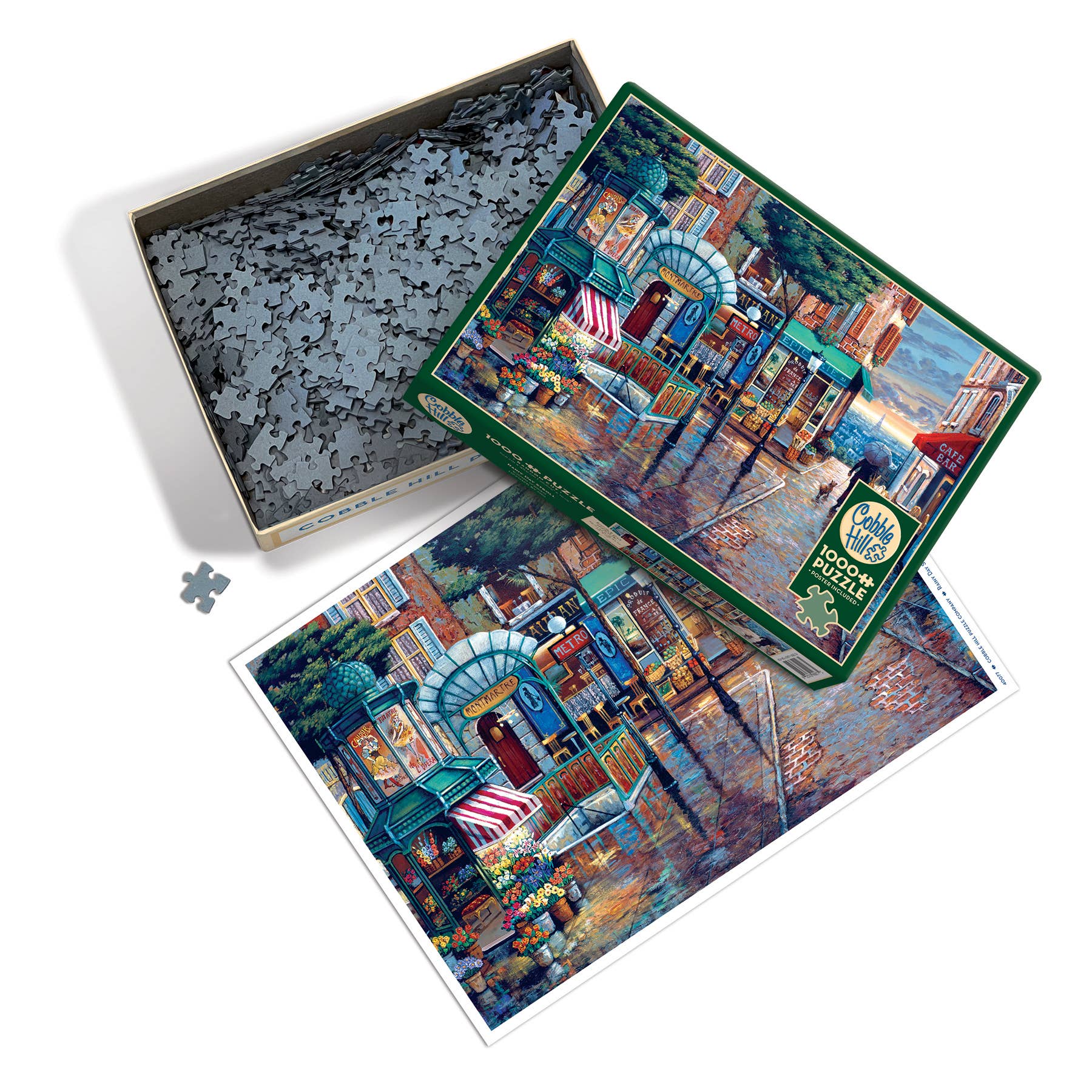 Rainy Day Stroll 1000pc puzzle - Image 3