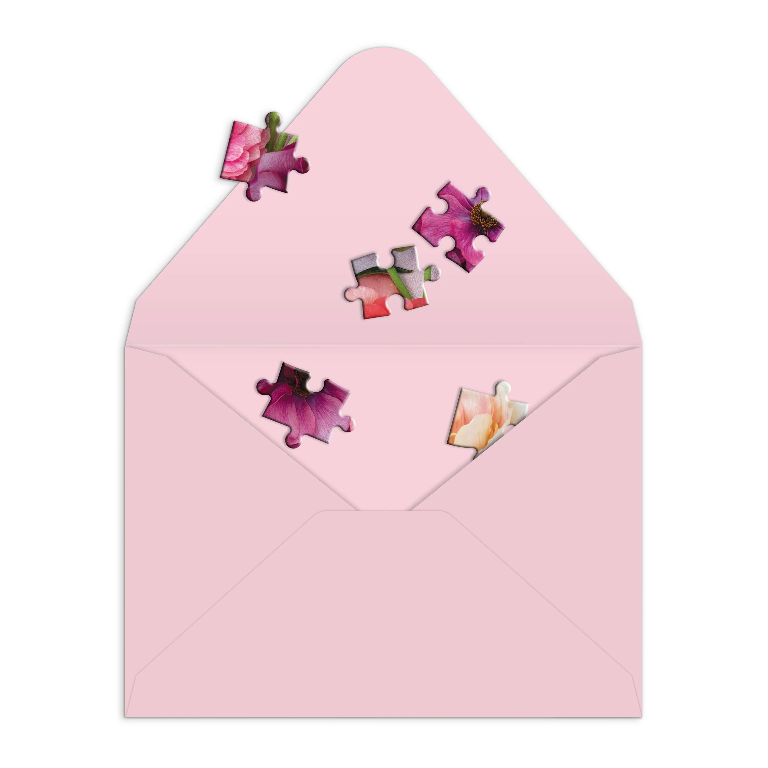 Ranunculus Greeting Card Puzzle - Image 2