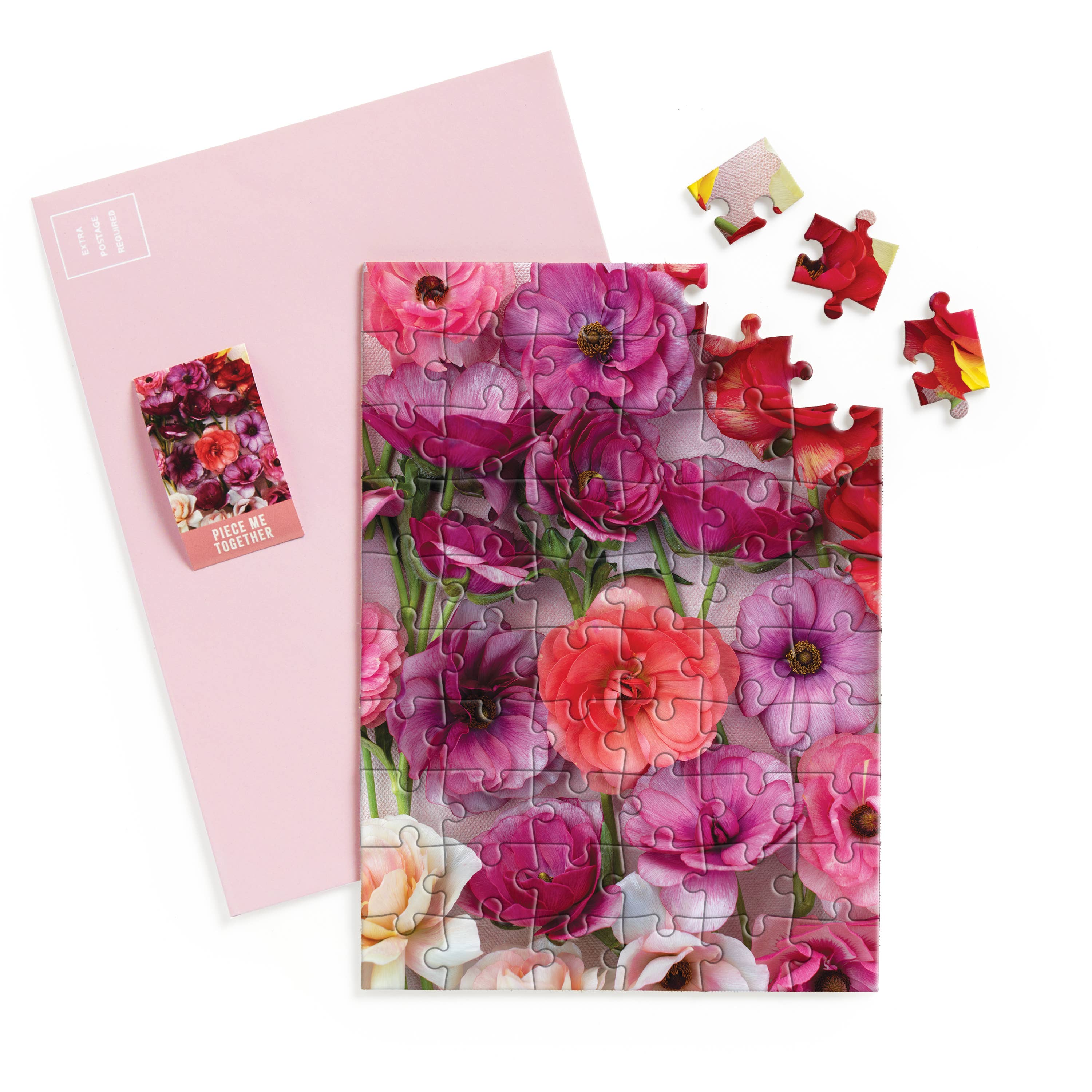 Ranunculus Greeting Card Puzzle - Image 3