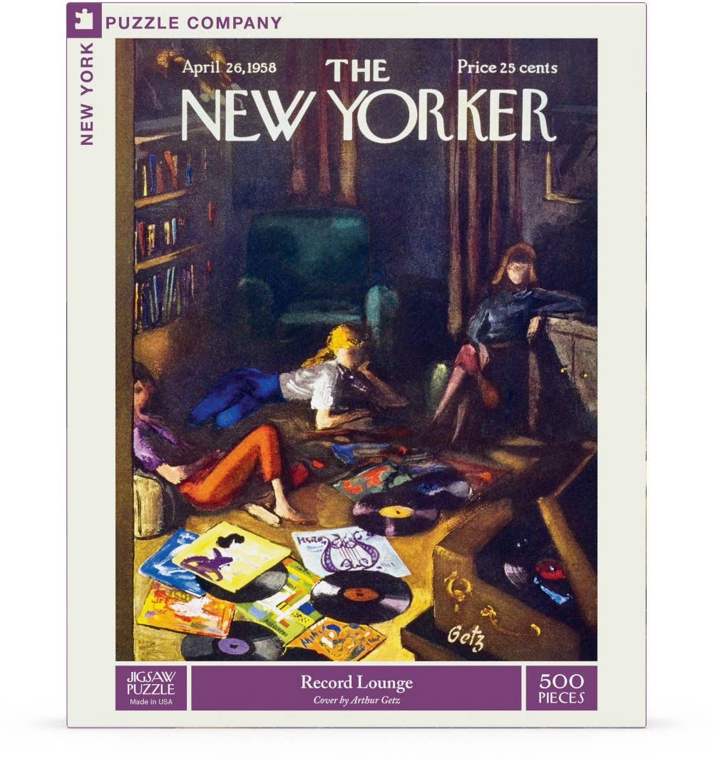 Record Lounge - 500 Piece Jigsaw Puzzle - Image 2