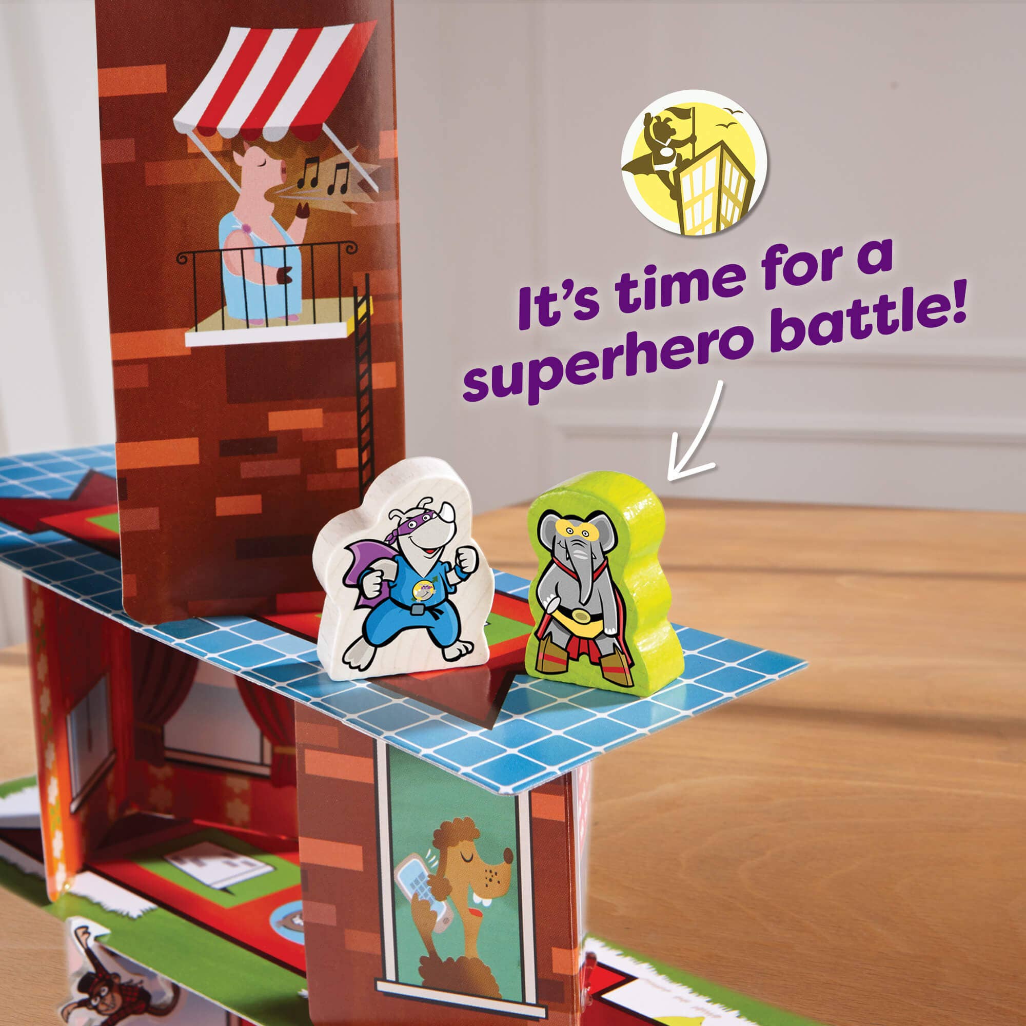 Rhino Hero - Super Battle Stacking Game - Image 6