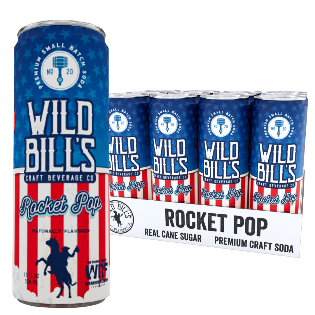 Rocket Pop - Premium Cane Sugar Soda, 12-Pack, Cans - Image 2