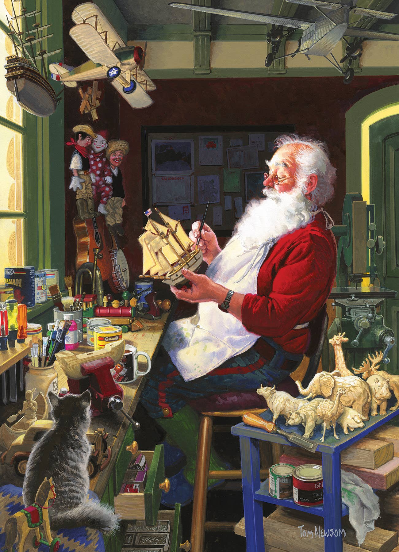 Santa's Workbench 500pc puzzle - Image 2